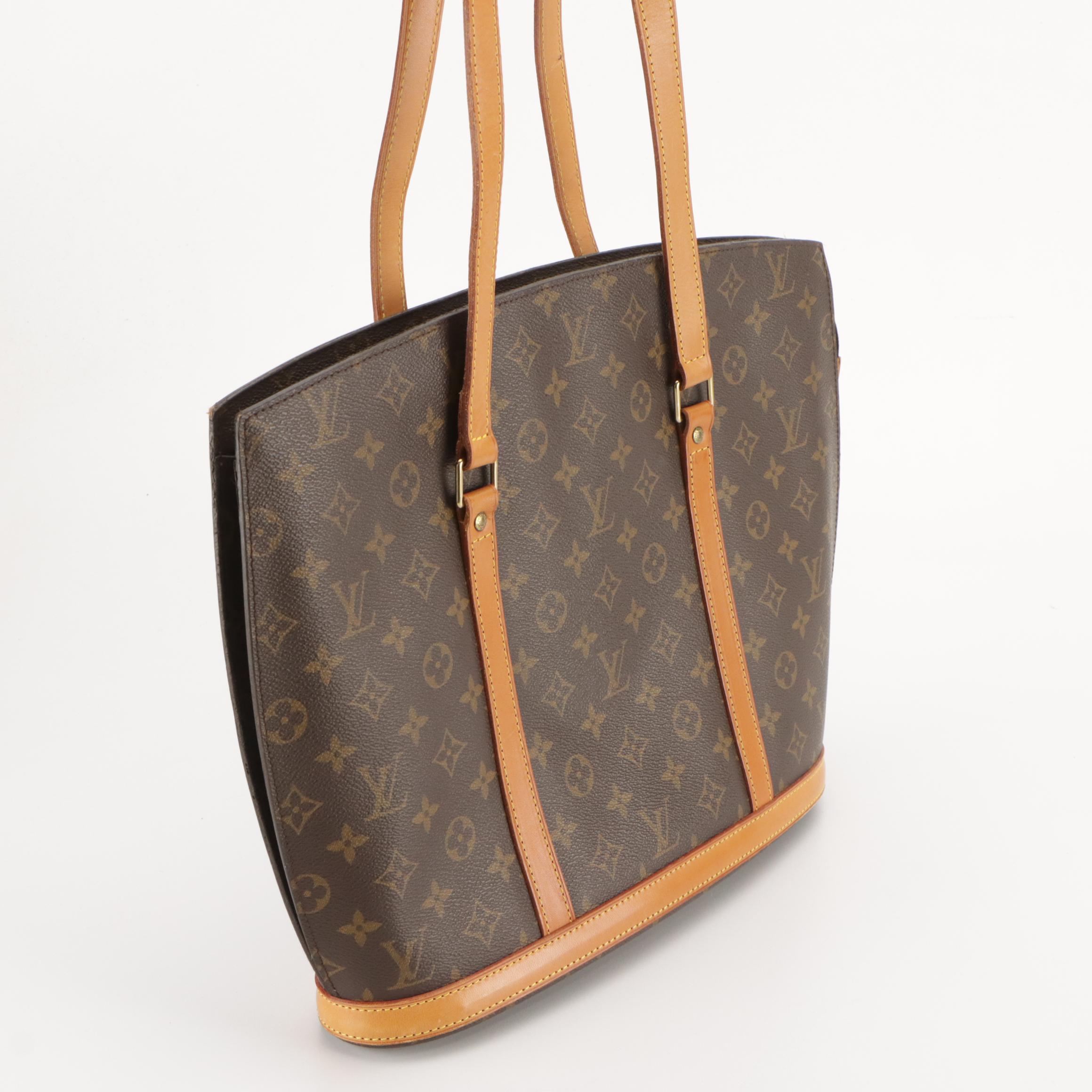 Louis Vuitton Babylone Shoulder Bag in Monogram Canvas and Vachetta Leather