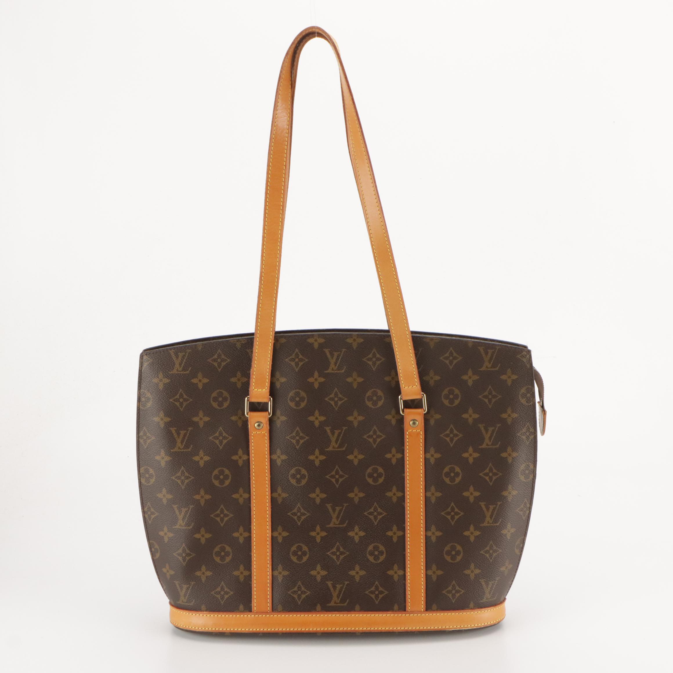 Louis Vuitton Babylone Shoulder Bag in Monogram Canvas and Vachetta Leather