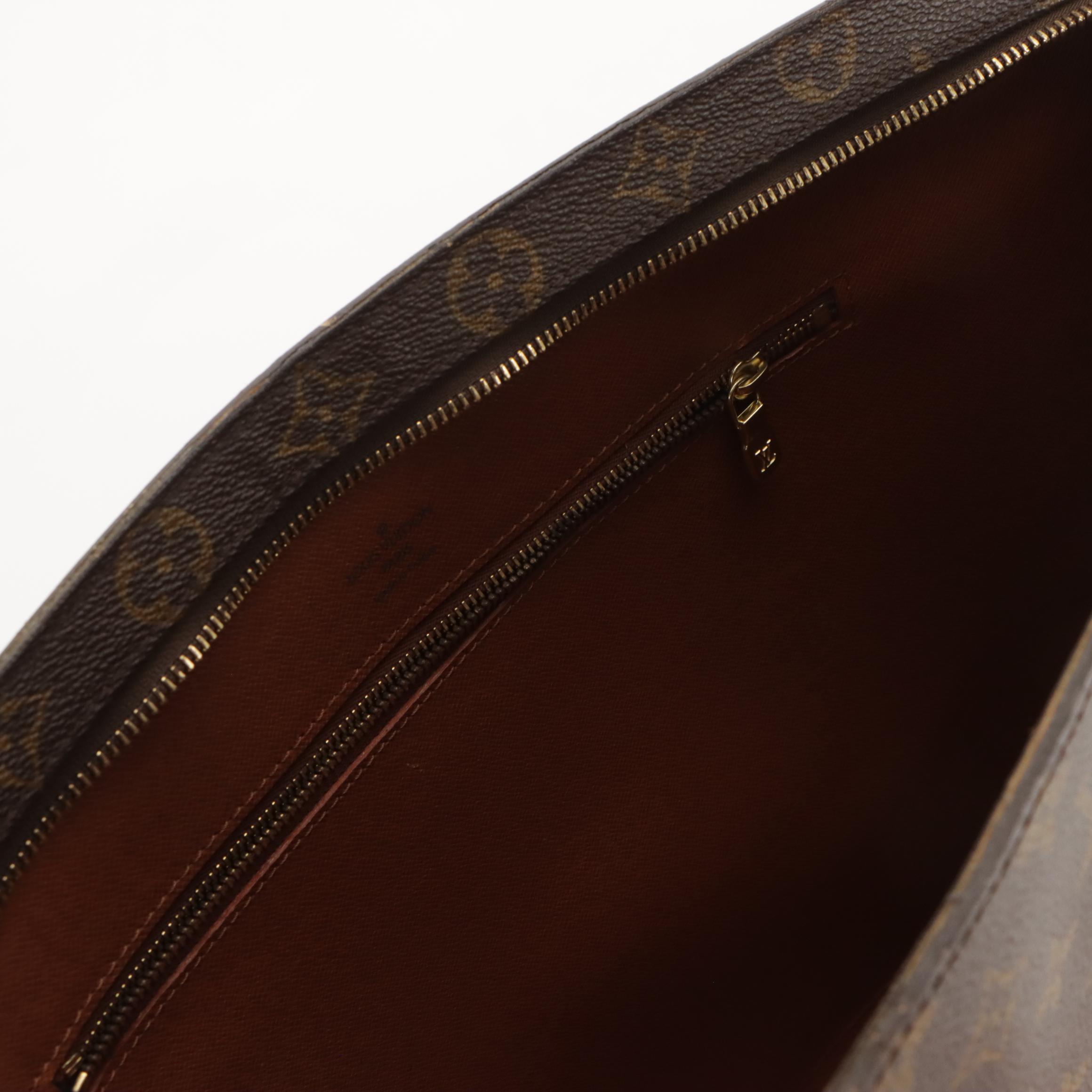 Louis Vuitton Babylone Shoulder Bag in Monogram Canvas and Vachetta Leather