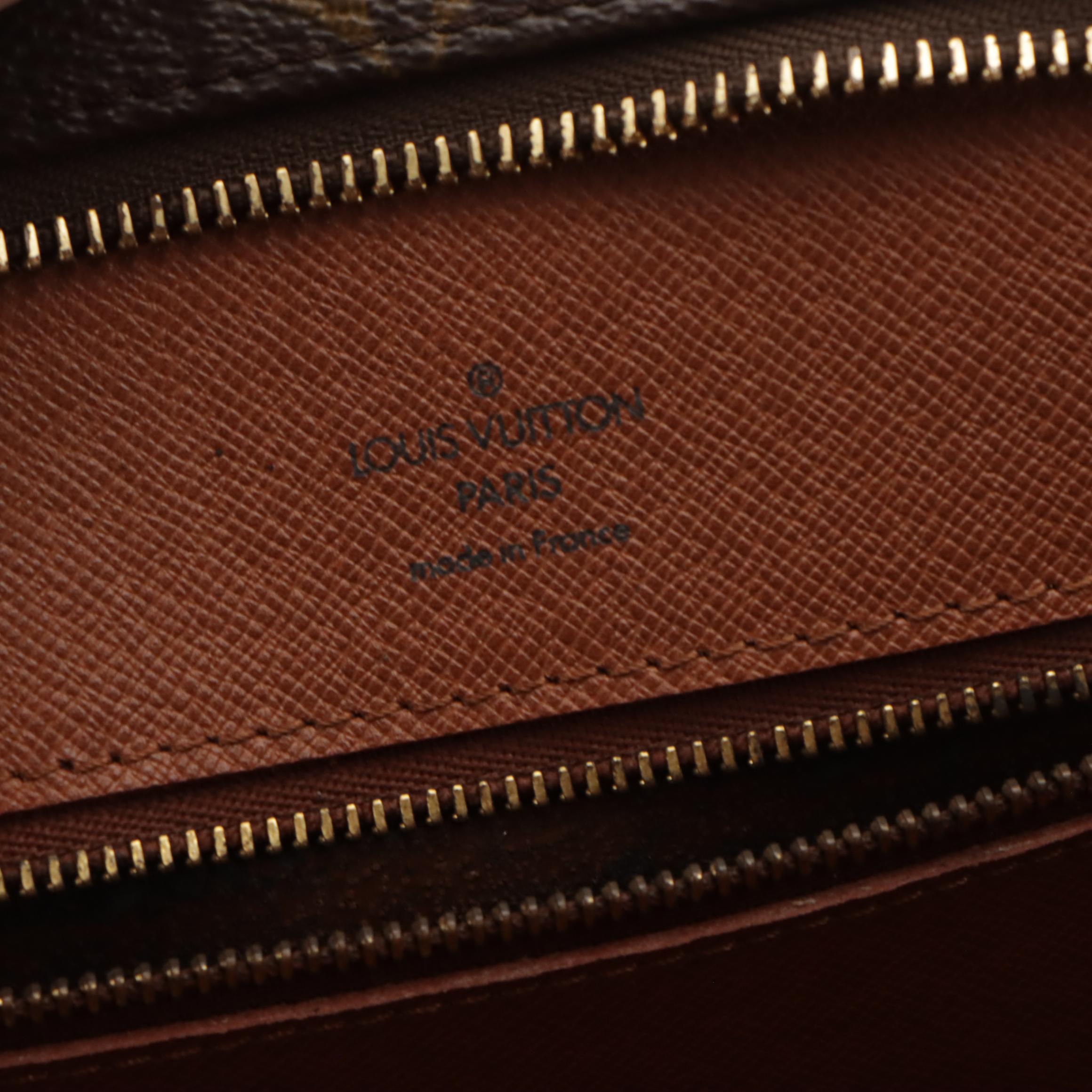 Louis Vuitton Babylone Shoulder Bag in Monogram Canvas and Vachetta Leather