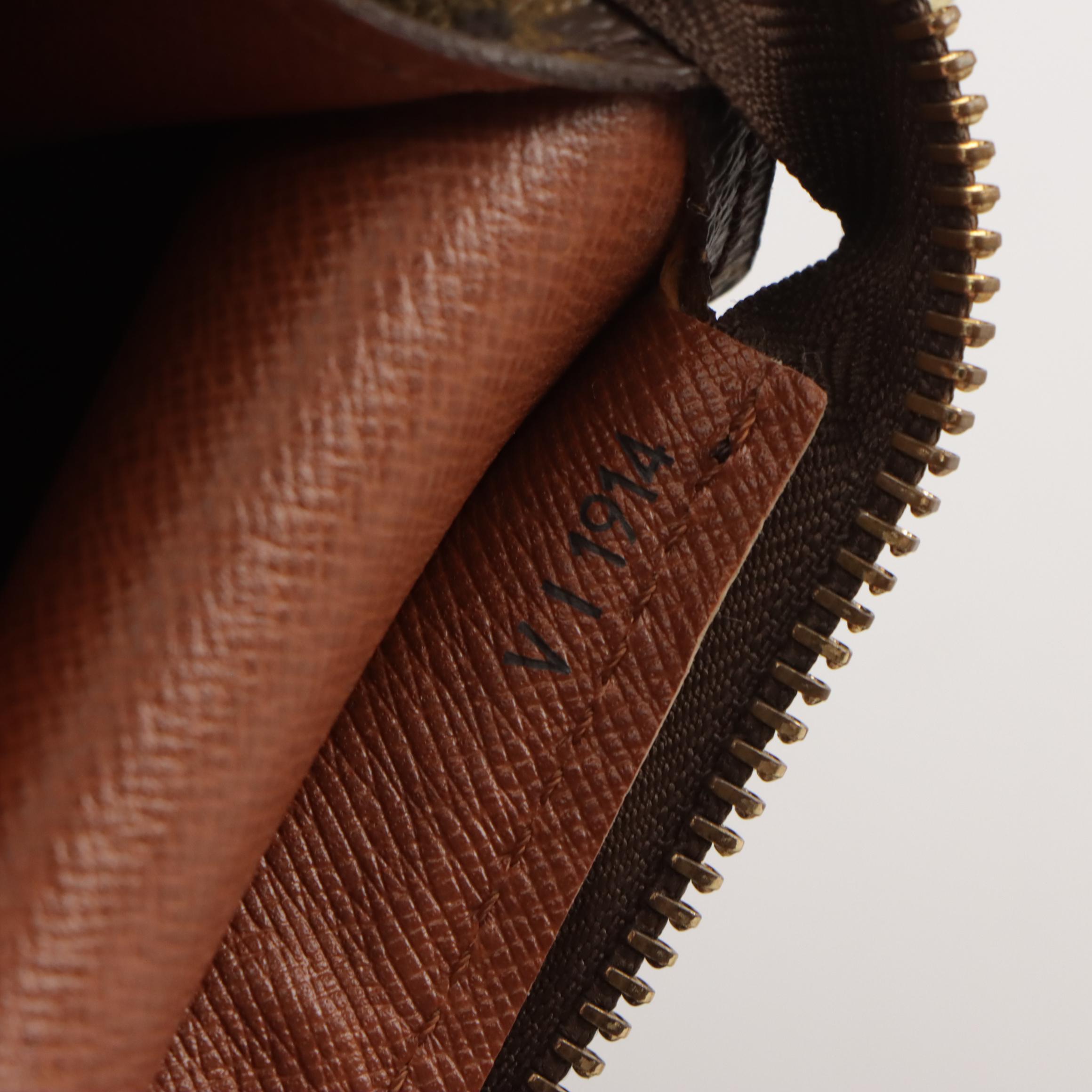 Louis Vuitton Babylone Shoulder Bag in Monogram Canvas and Vachetta Leather