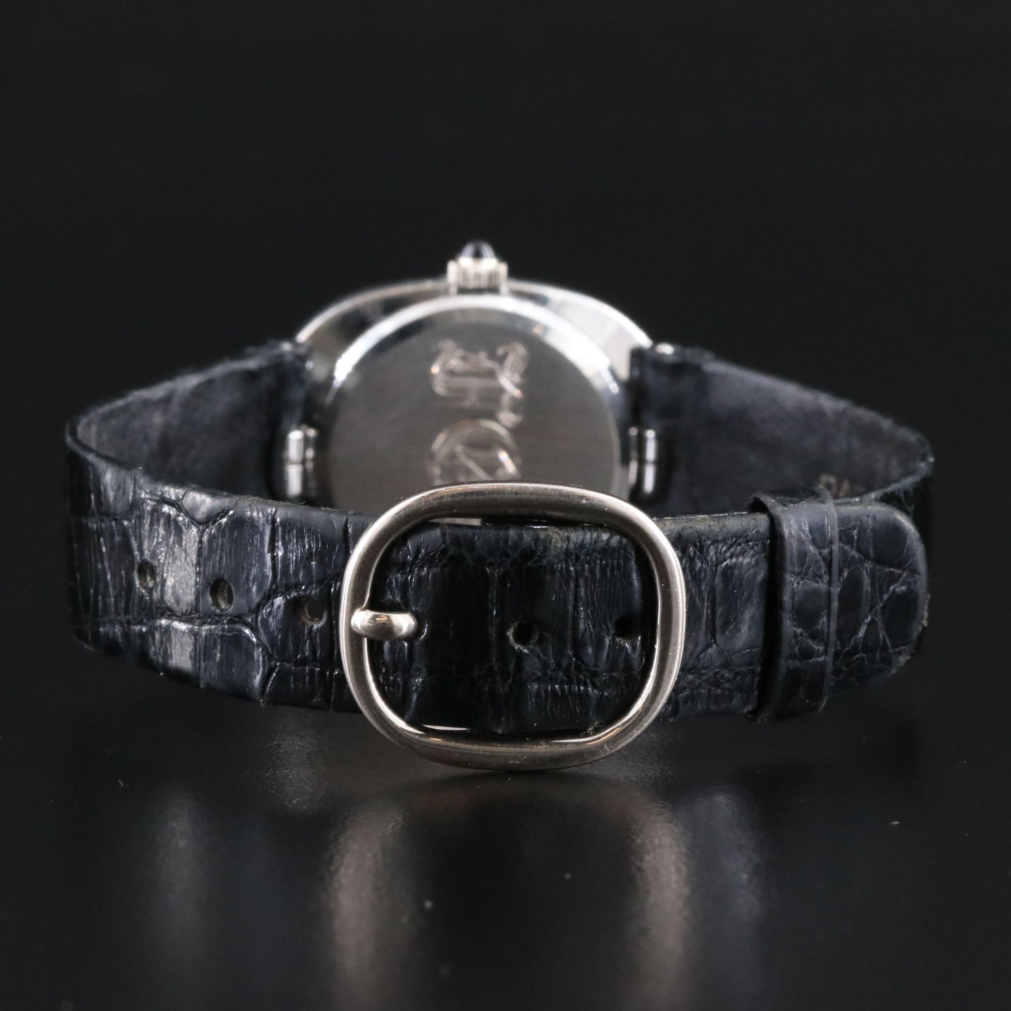 Patek Philippe Golden Ellipse Sigma Diamond Dial and Bezel Watch