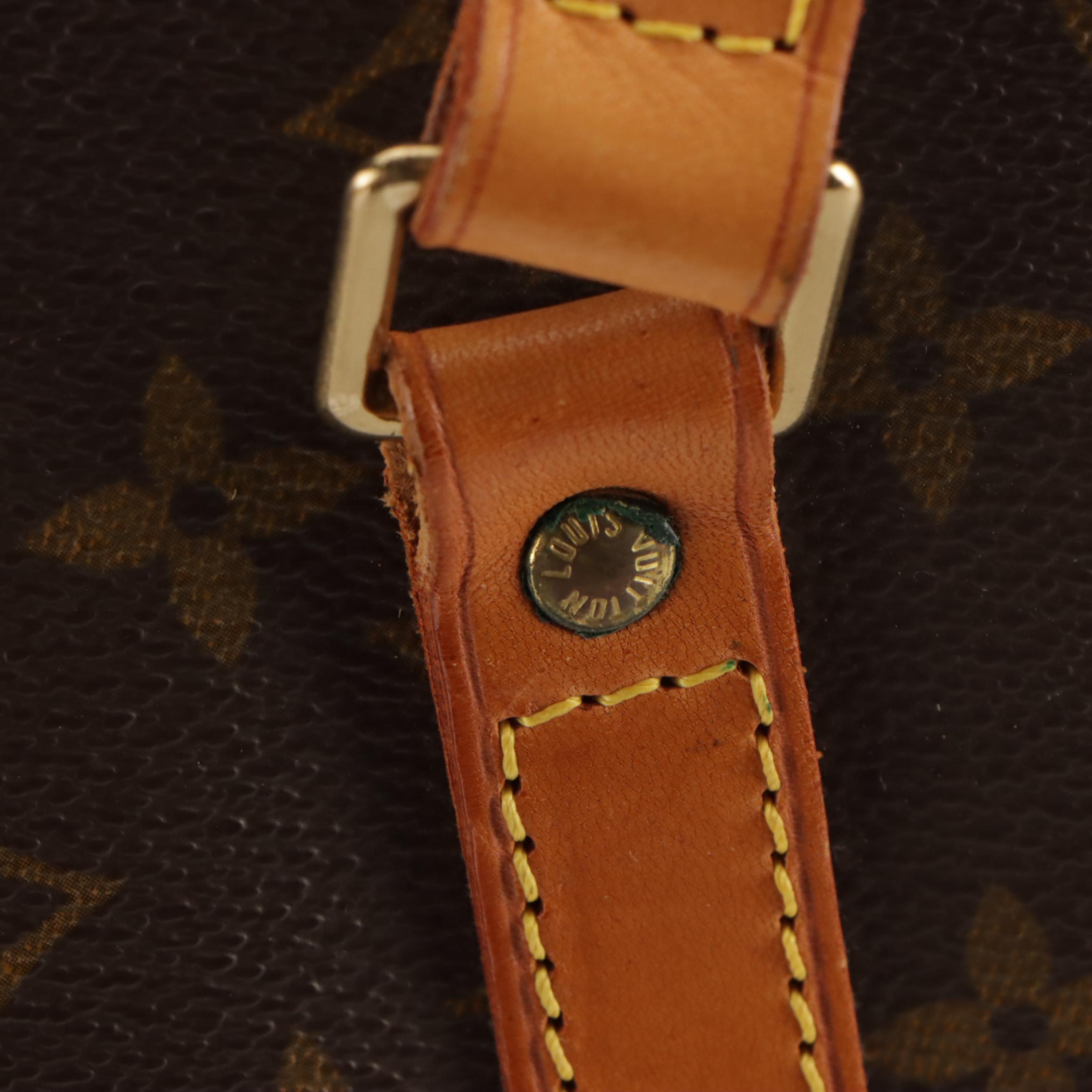 Louis Vuitton Babylone Shoulder Bag in Monogram Canvas and Vachetta Leather