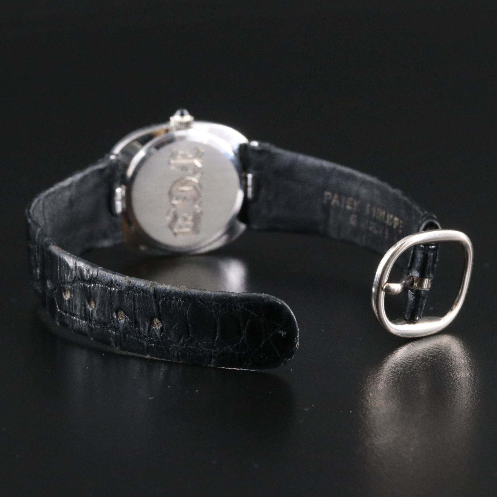 Patek Philippe Golden Ellipse Sigma Diamond Dial and Bezel Watch