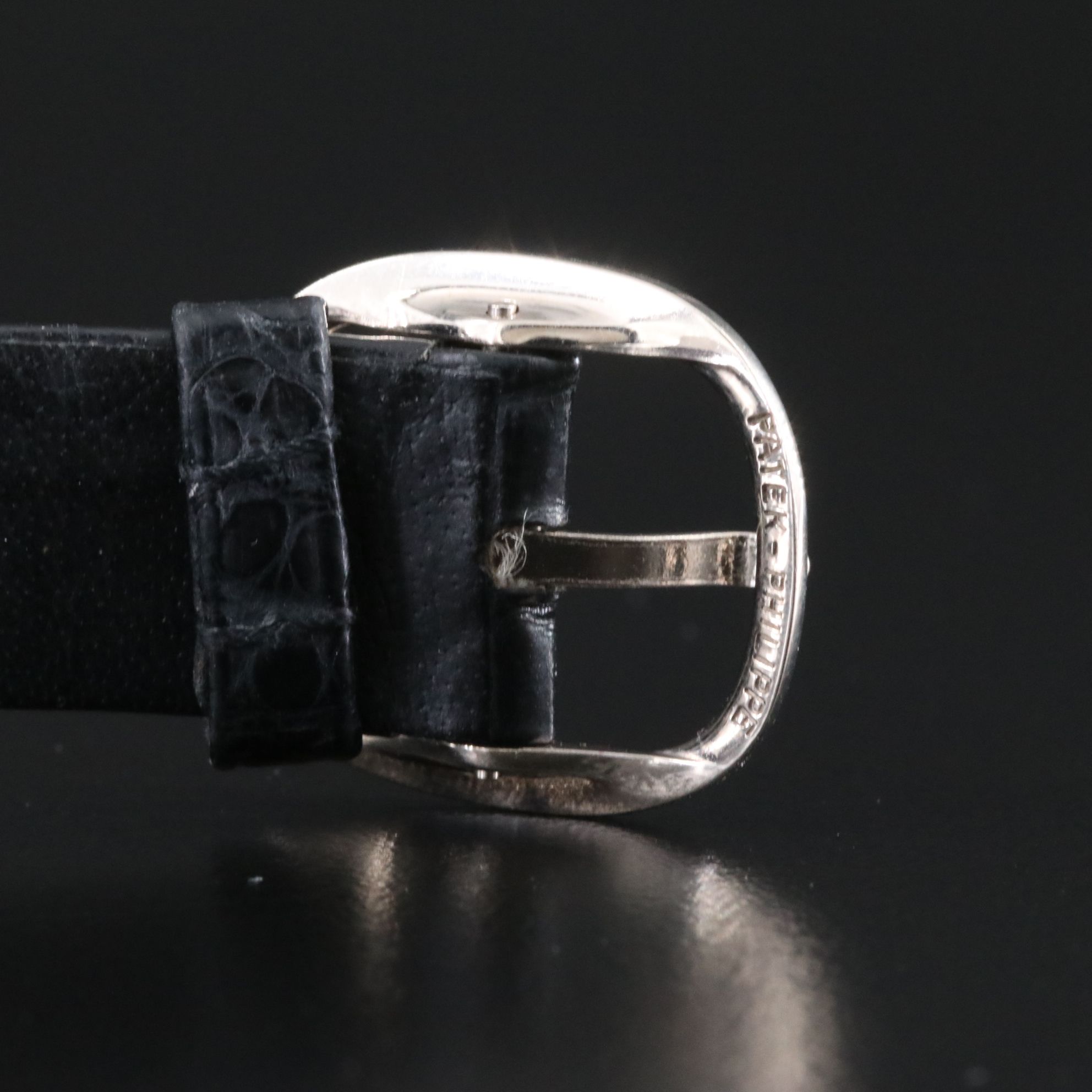 Patek Philippe Golden Ellipse Sigma Diamond Dial and Bezel Watch