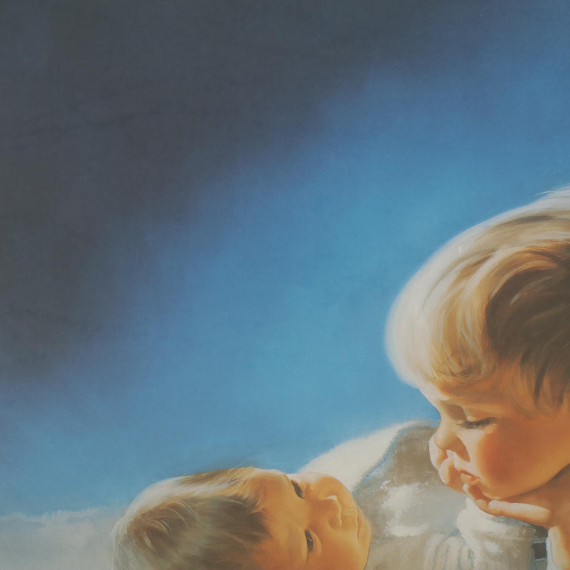 Donald Zolan "Brotherly Love" Offset Lithograph, 1989