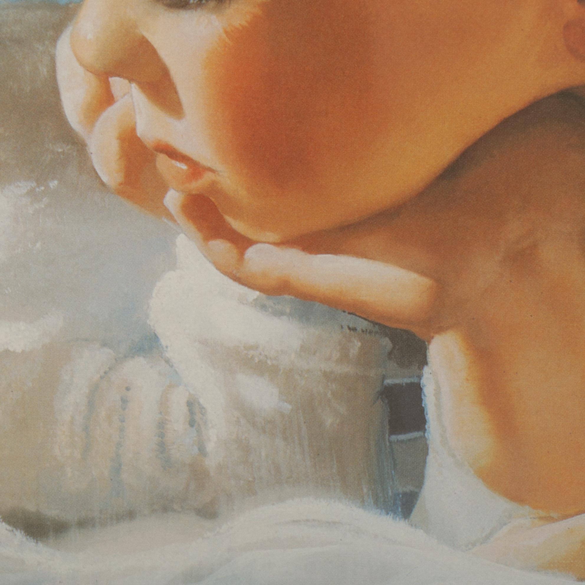 Donald Zolan "Brotherly Love" Offset Lithograph, 1989