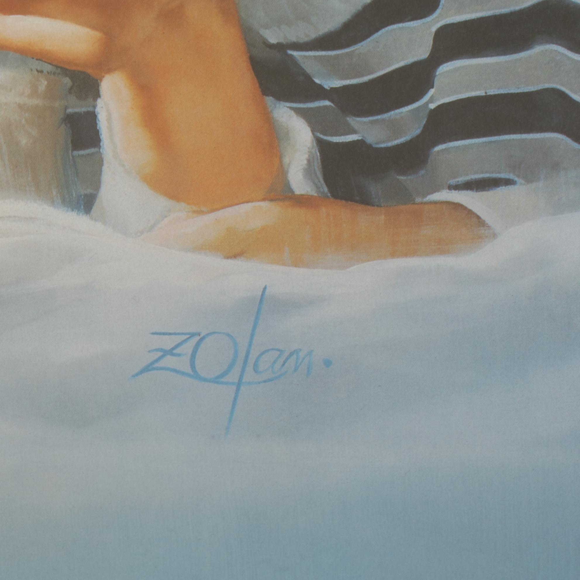 Donald Zolan "Brotherly Love" Offset Lithograph, 1989