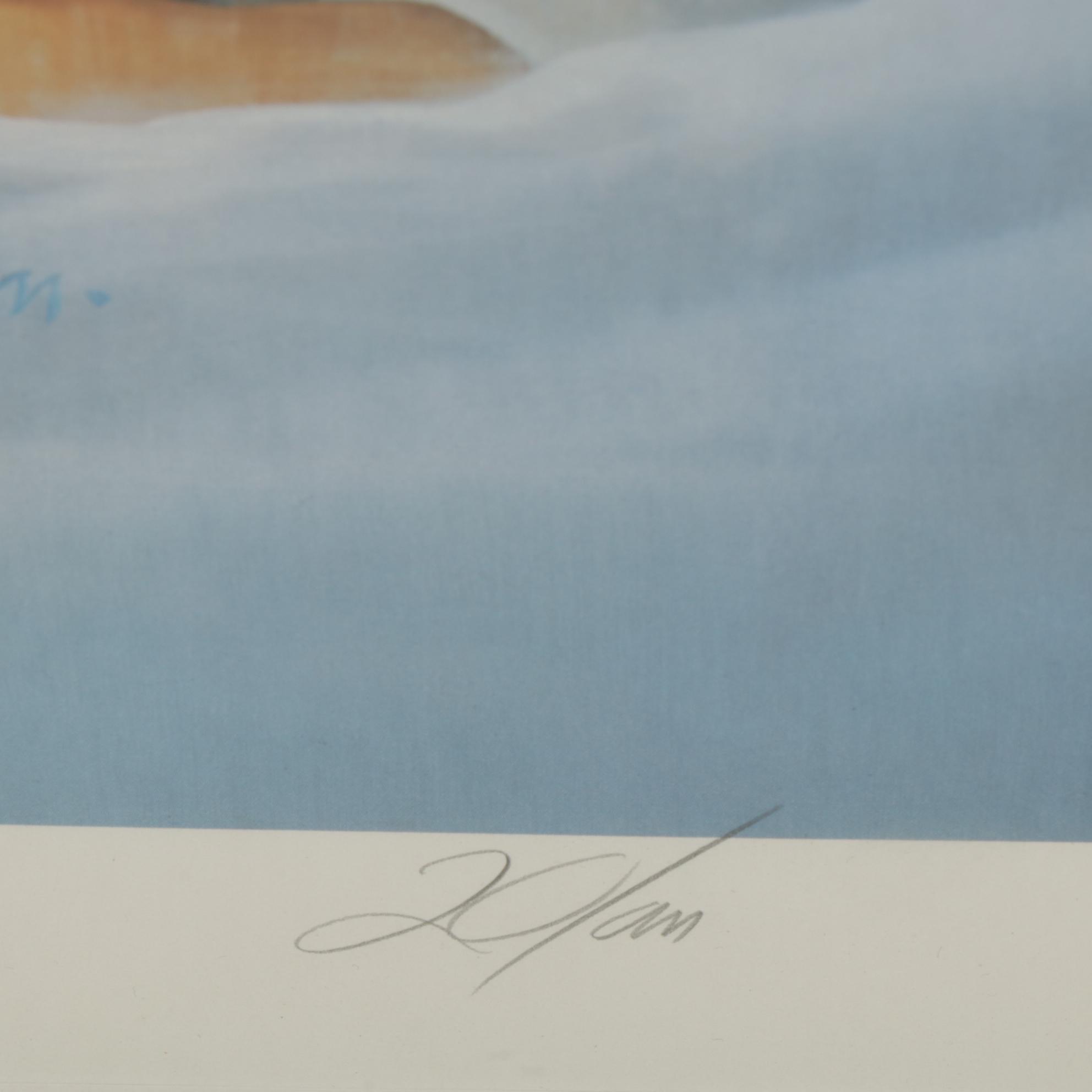 Donald Zolan "Brotherly Love" Offset Lithograph, 1989