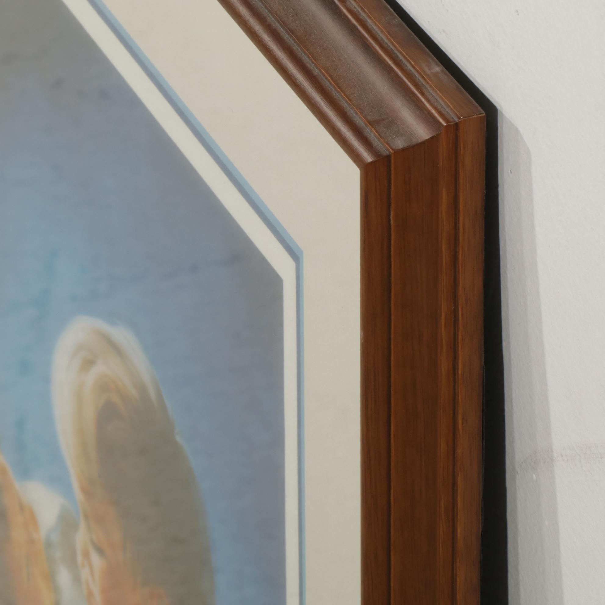 Donald Zolan "Brotherly Love" Offset Lithograph, 1989