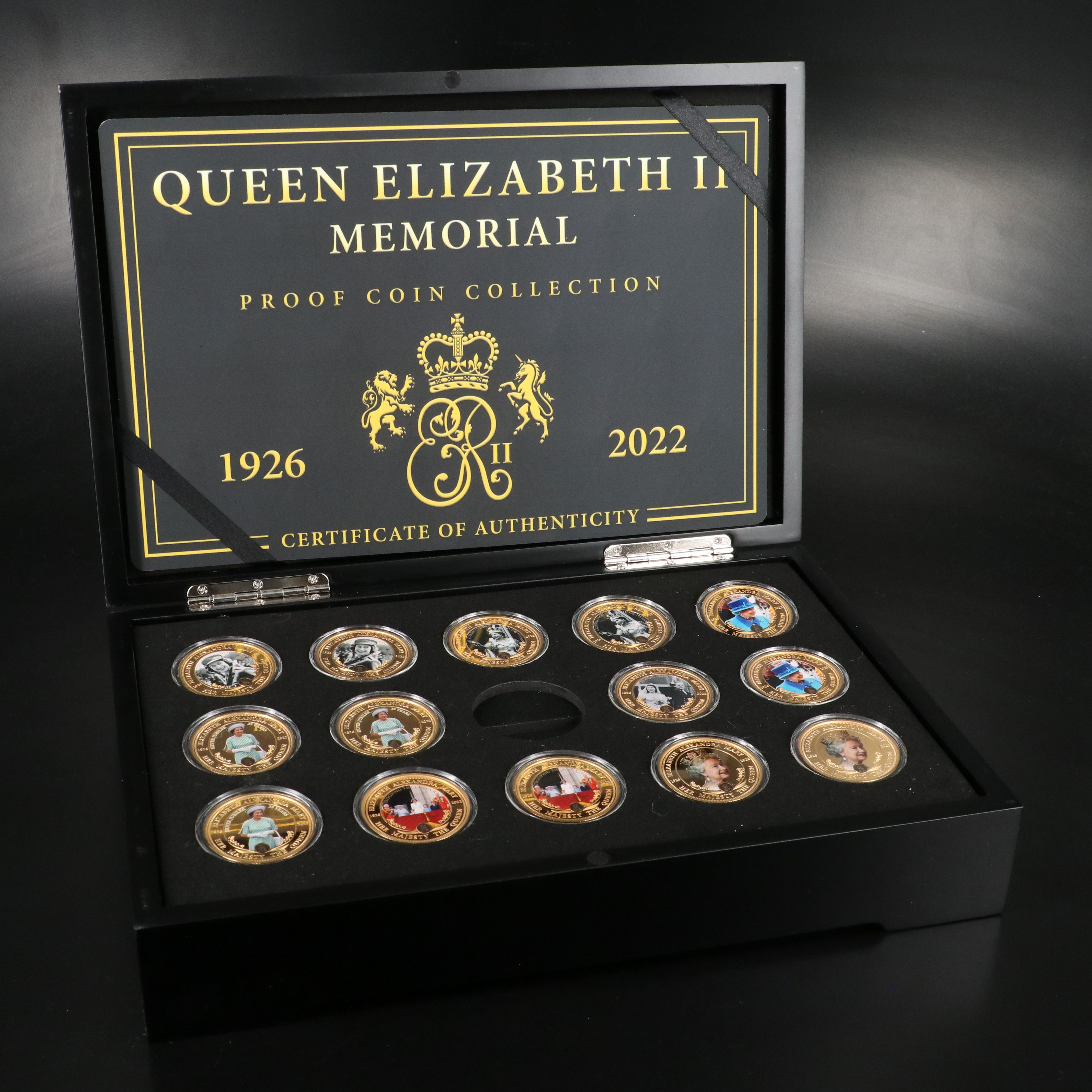 2022 Queen Elizabeth ll Memorial Proof Coin Collection