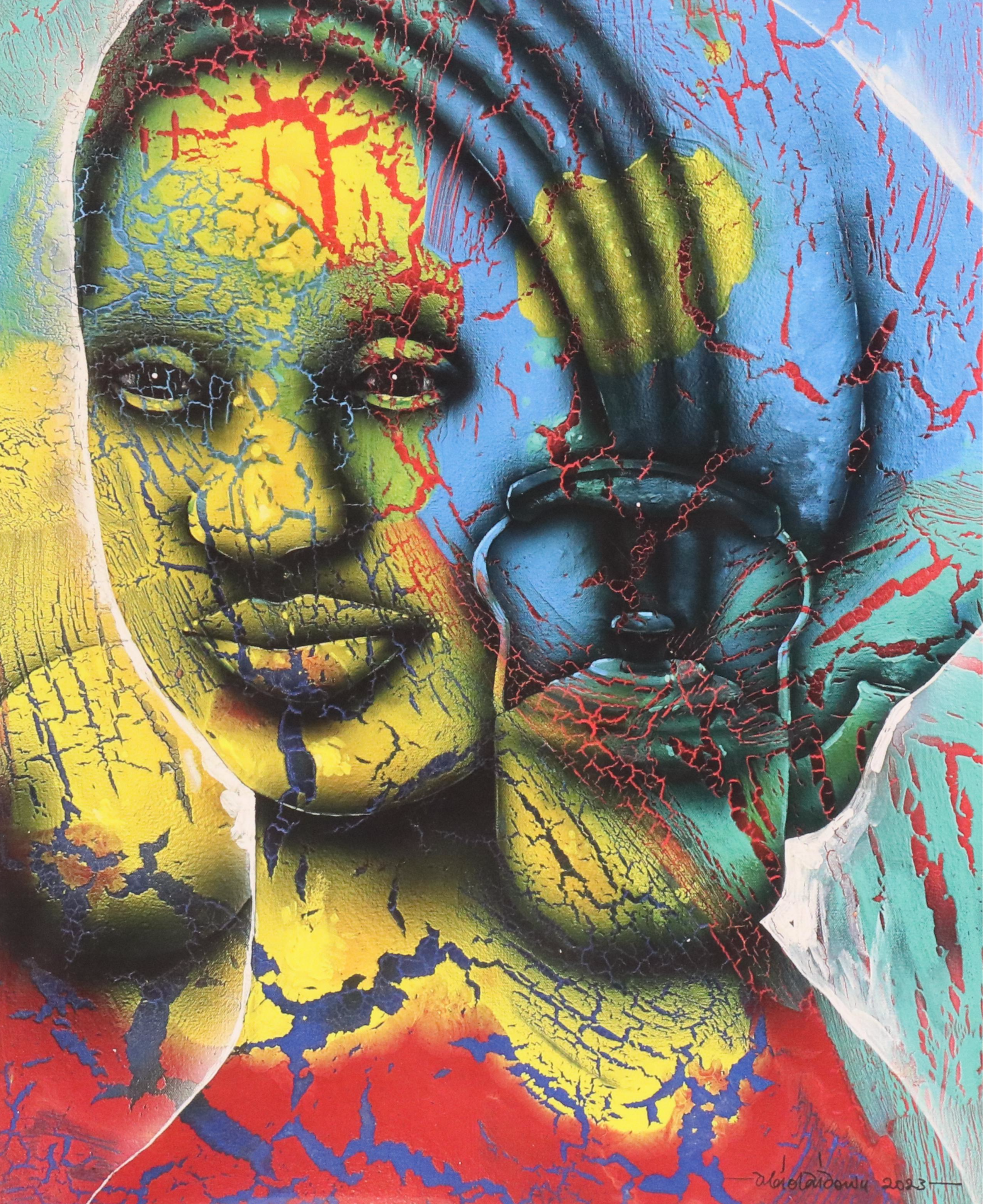 Abiola Idowu West African Style Giclée "Genesis," 2023