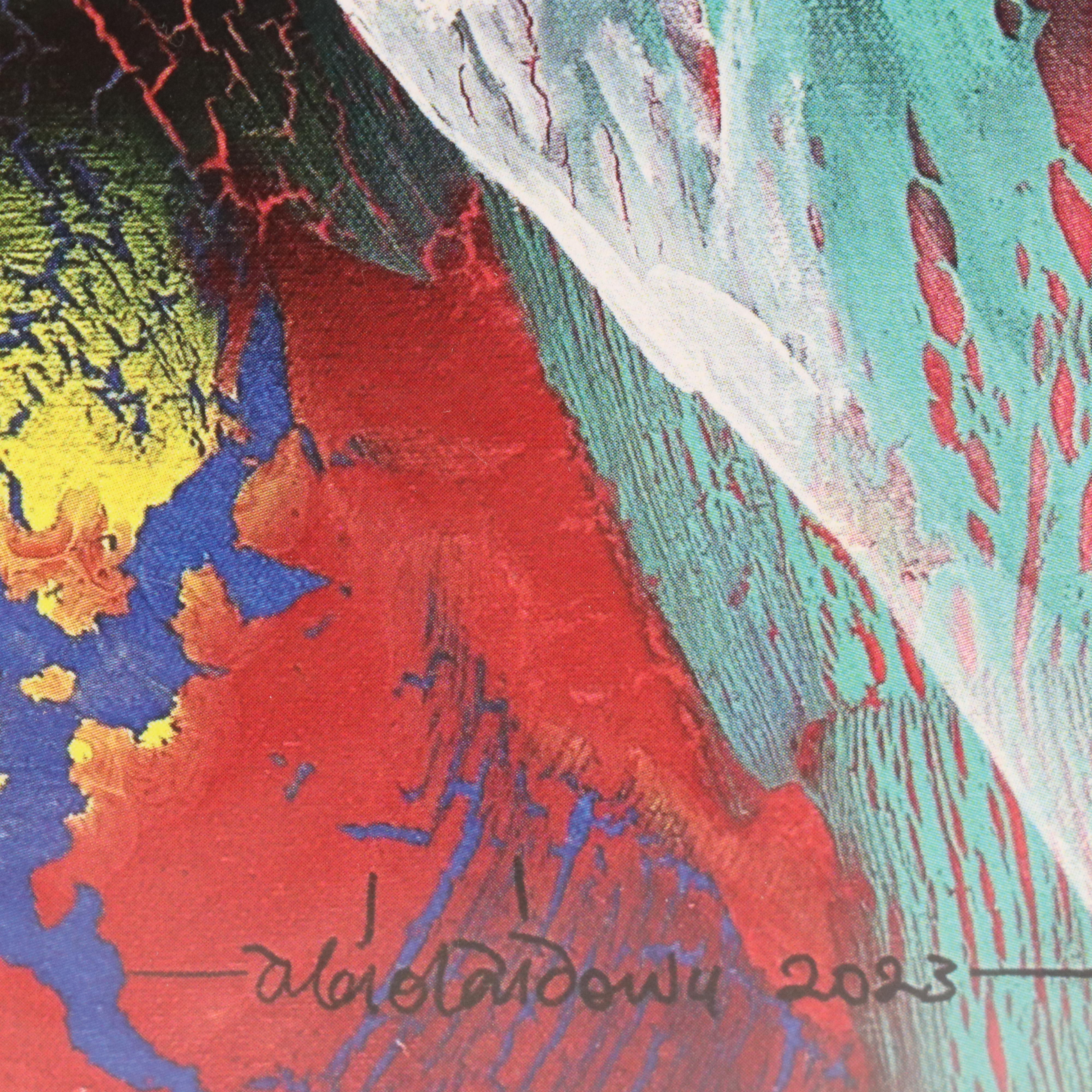 Abiola Idowu West African Style Giclée "Genesis," 2023