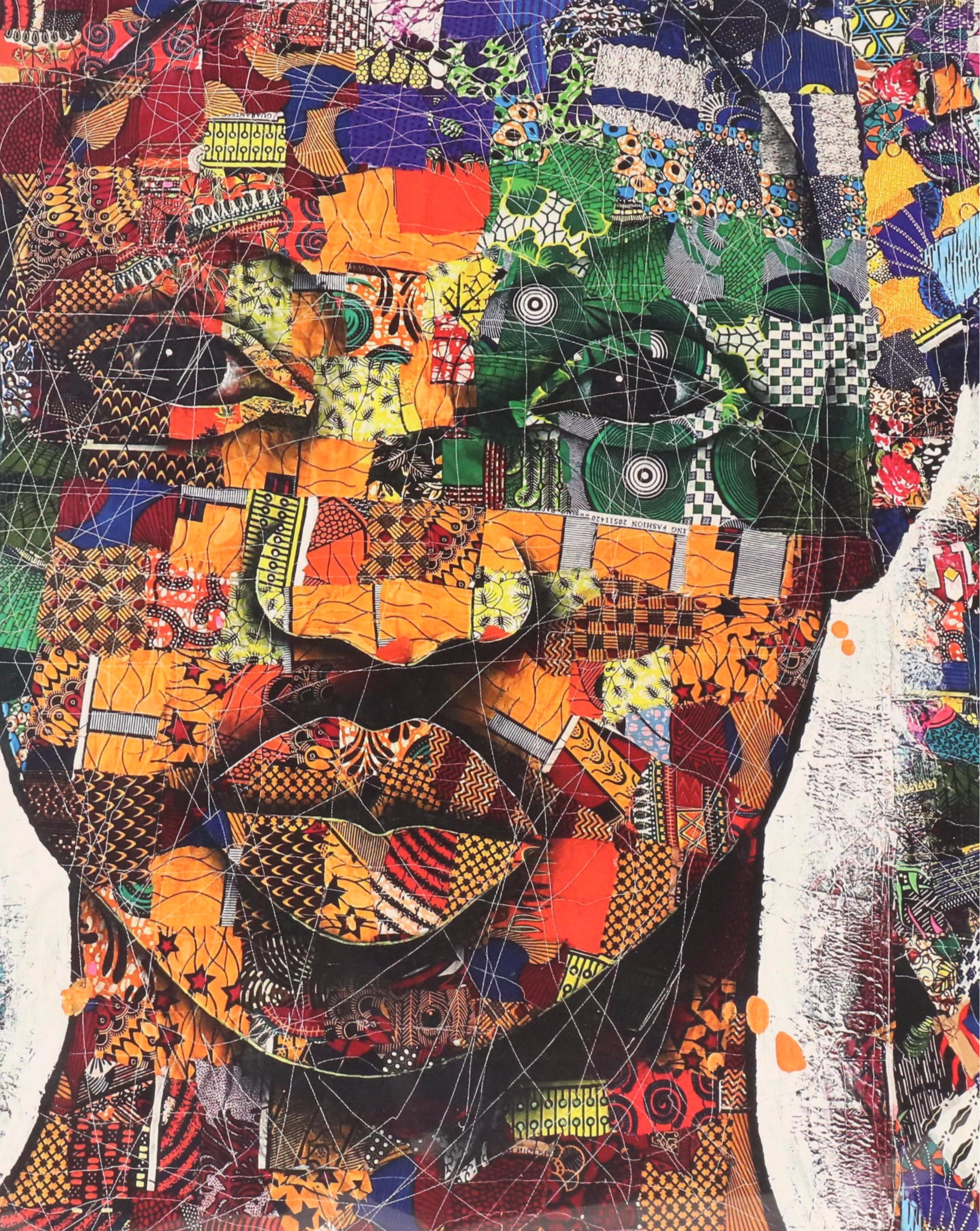 Abiola Idowu West African Giclée "Be Patient in Everything," 2020s