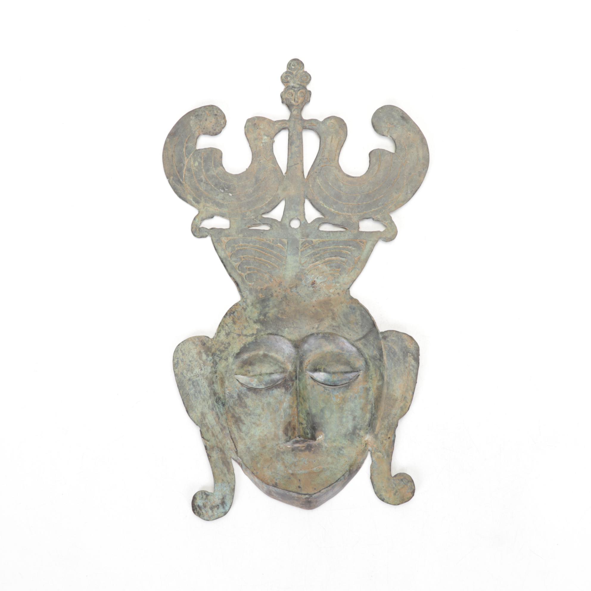 Southeast Asian Style Decorative Flat Mask Wall Decor