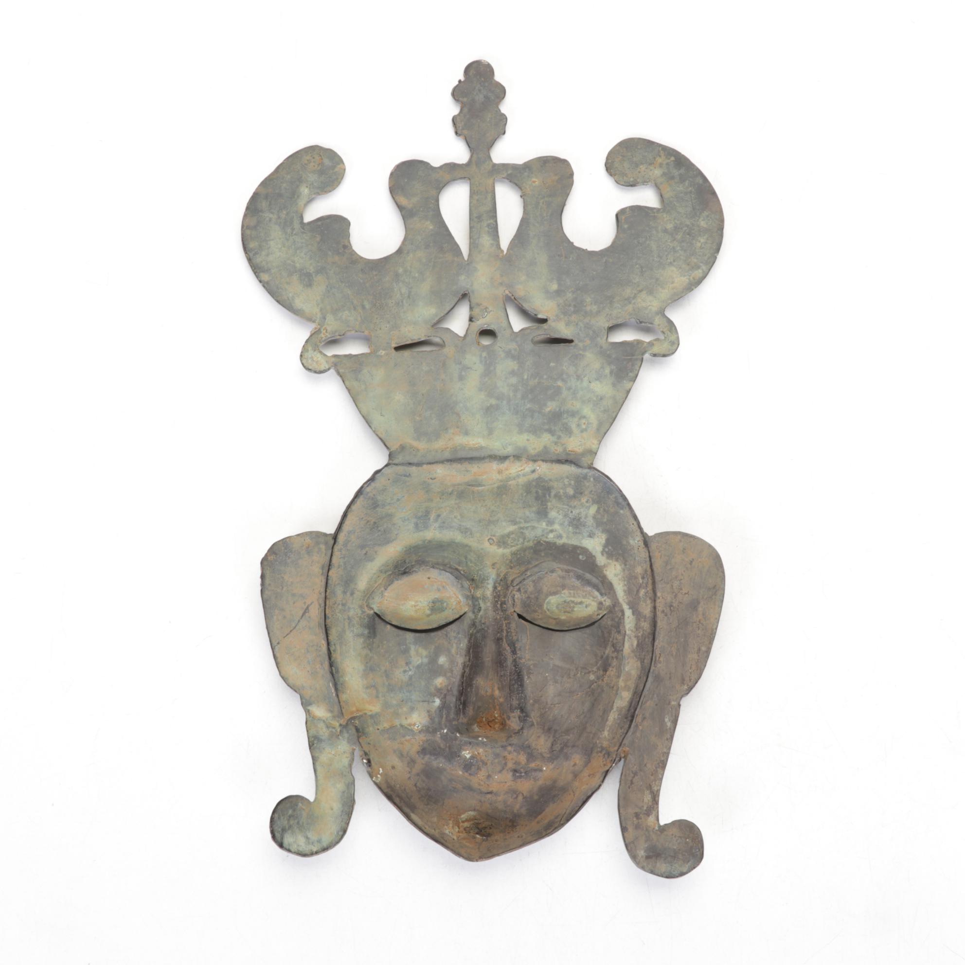 Southeast Asian Style Decorative Flat Mask Wall Decor