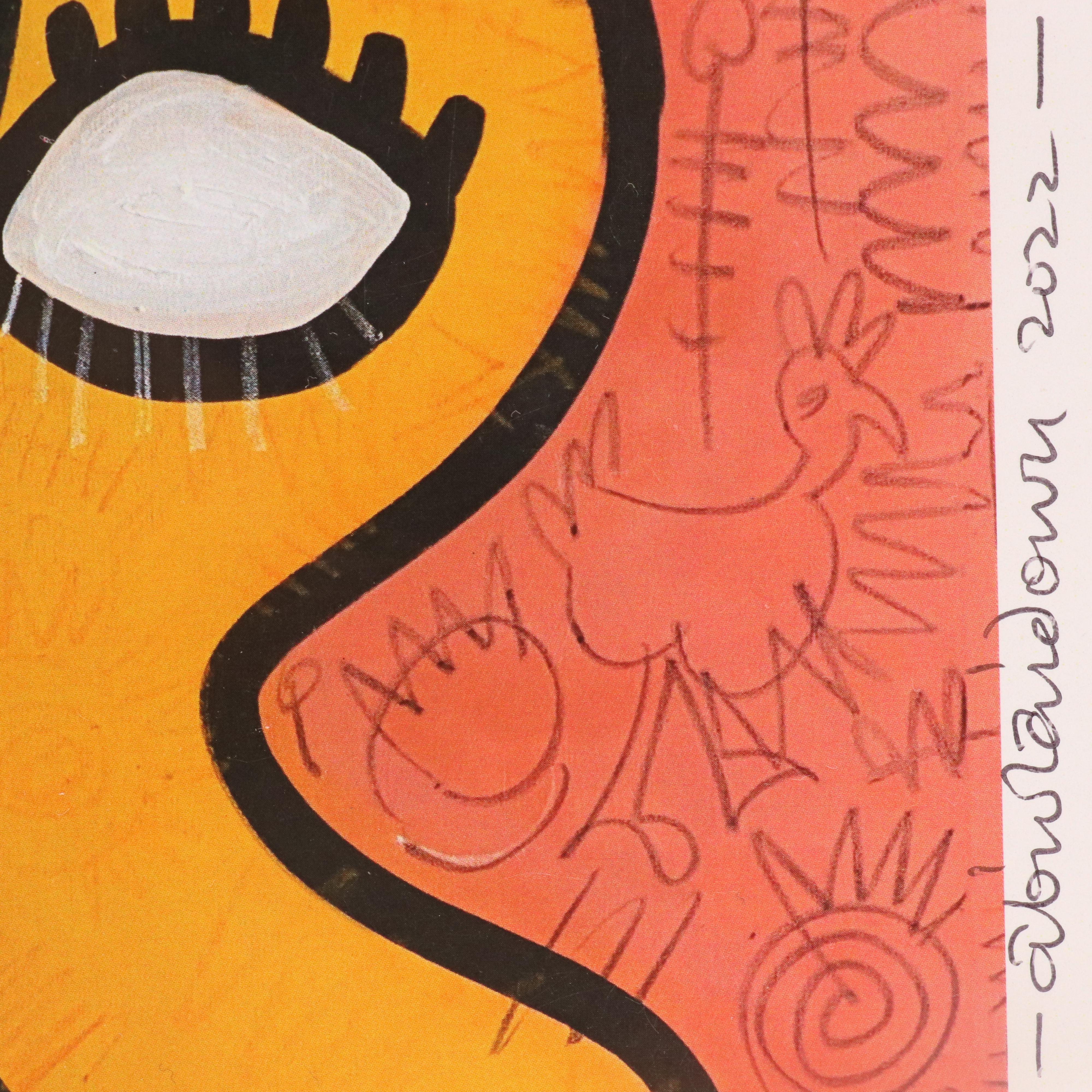 Abiola Idowu West African Style Giclée "Think, Speak & Manifest," 2022