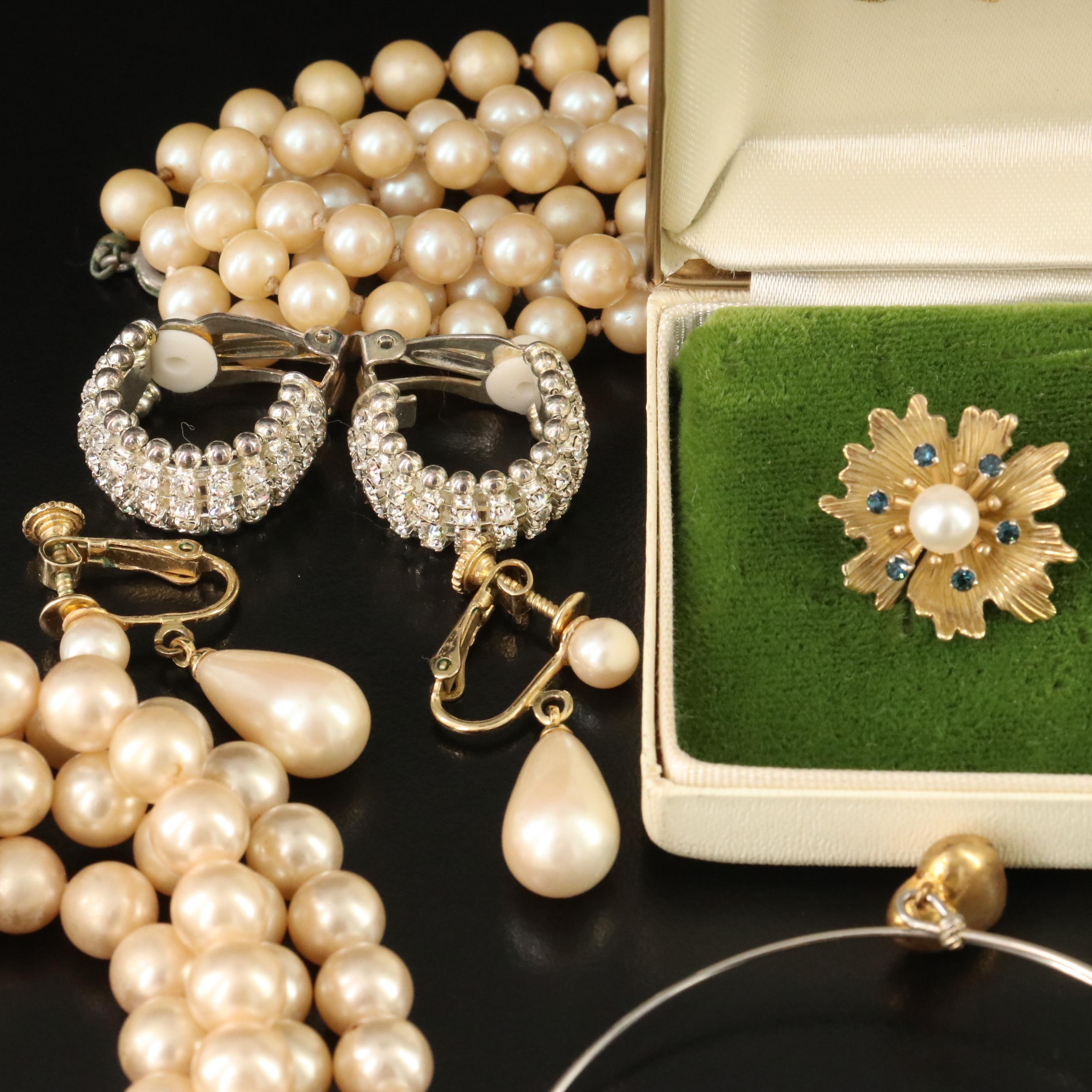 Jewelry Collection Featuring Krementz, CarolLee and Trifari