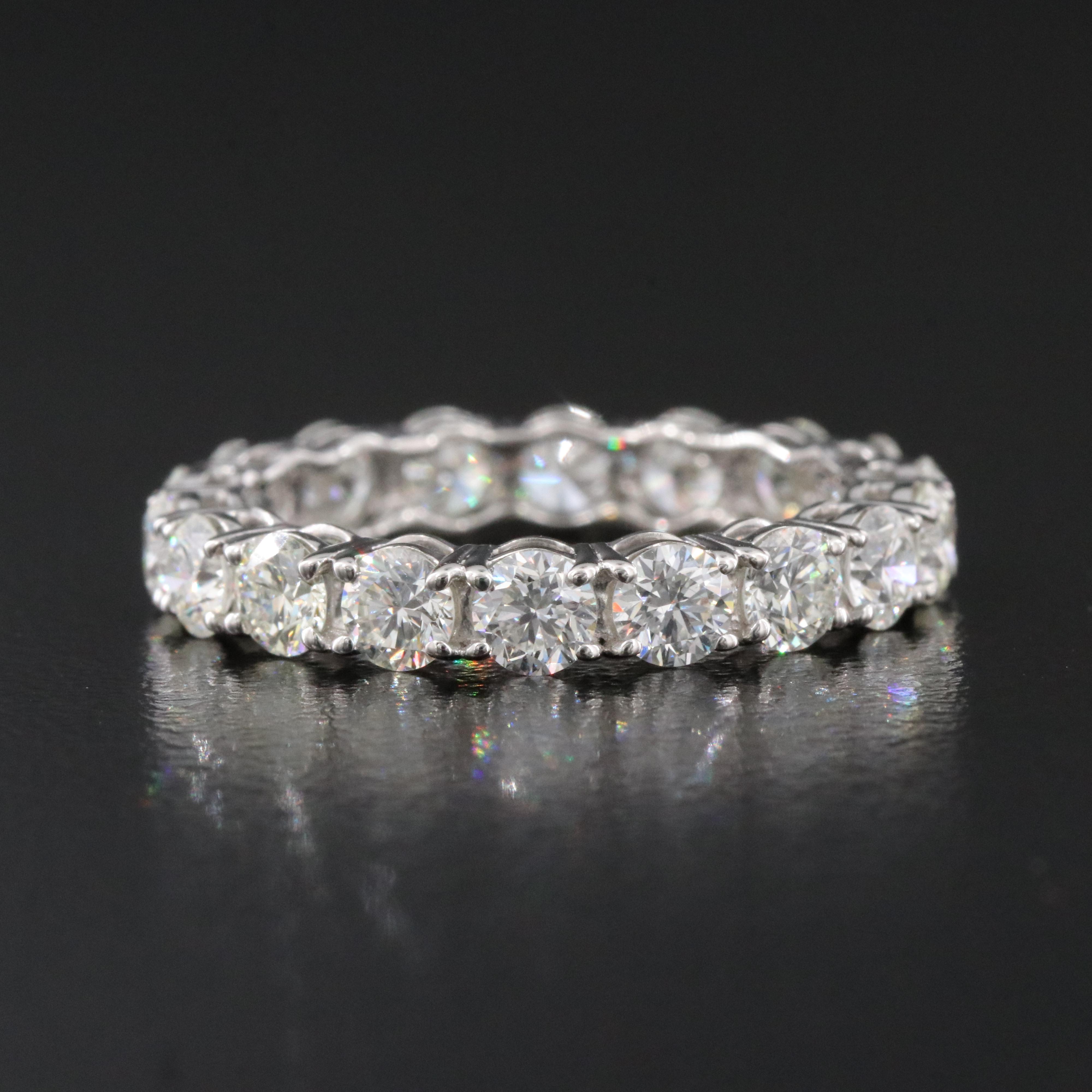 Platinum 2.95 CTW Diamond Eternity Band