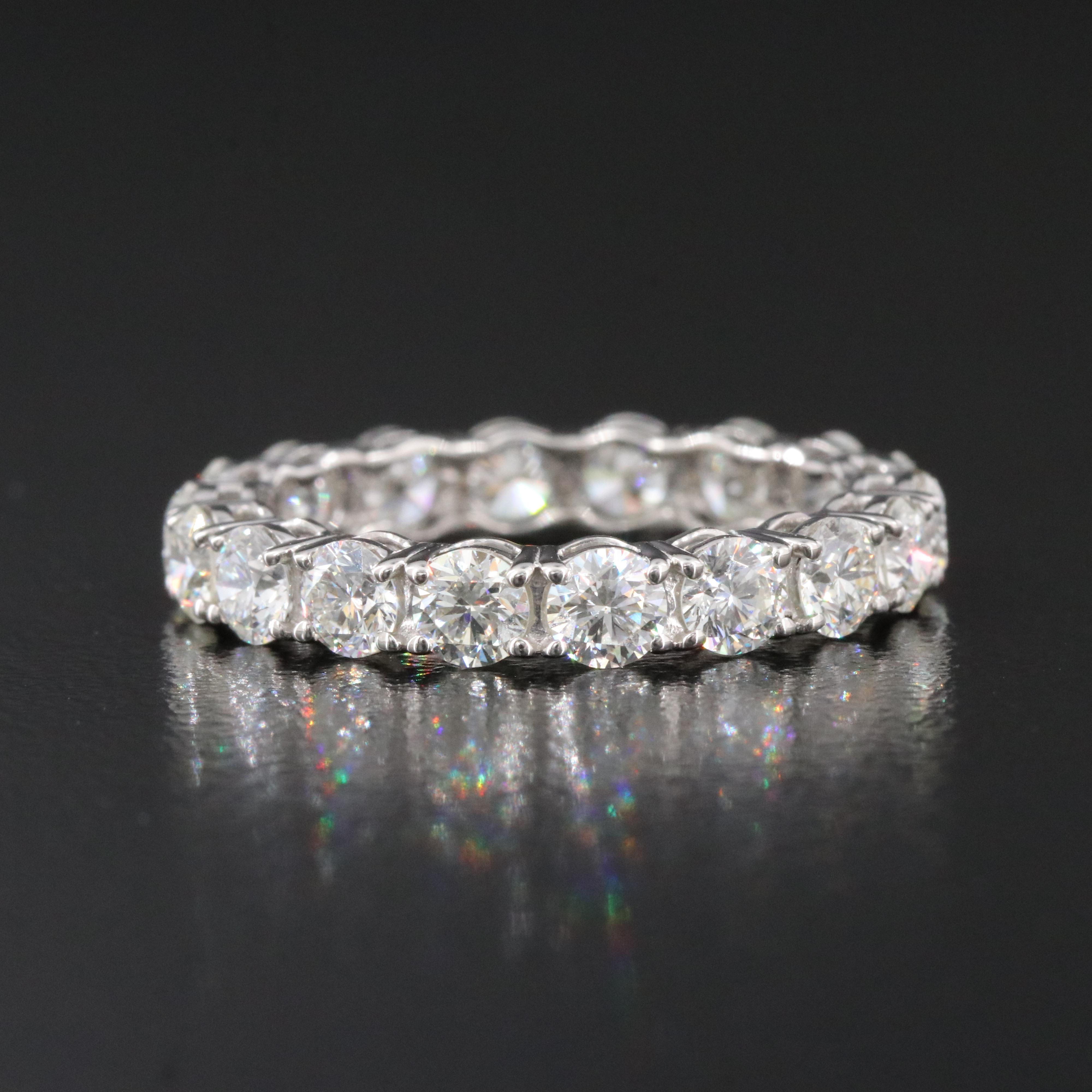 Platinum 2.95 CTW Diamond Eternity Band