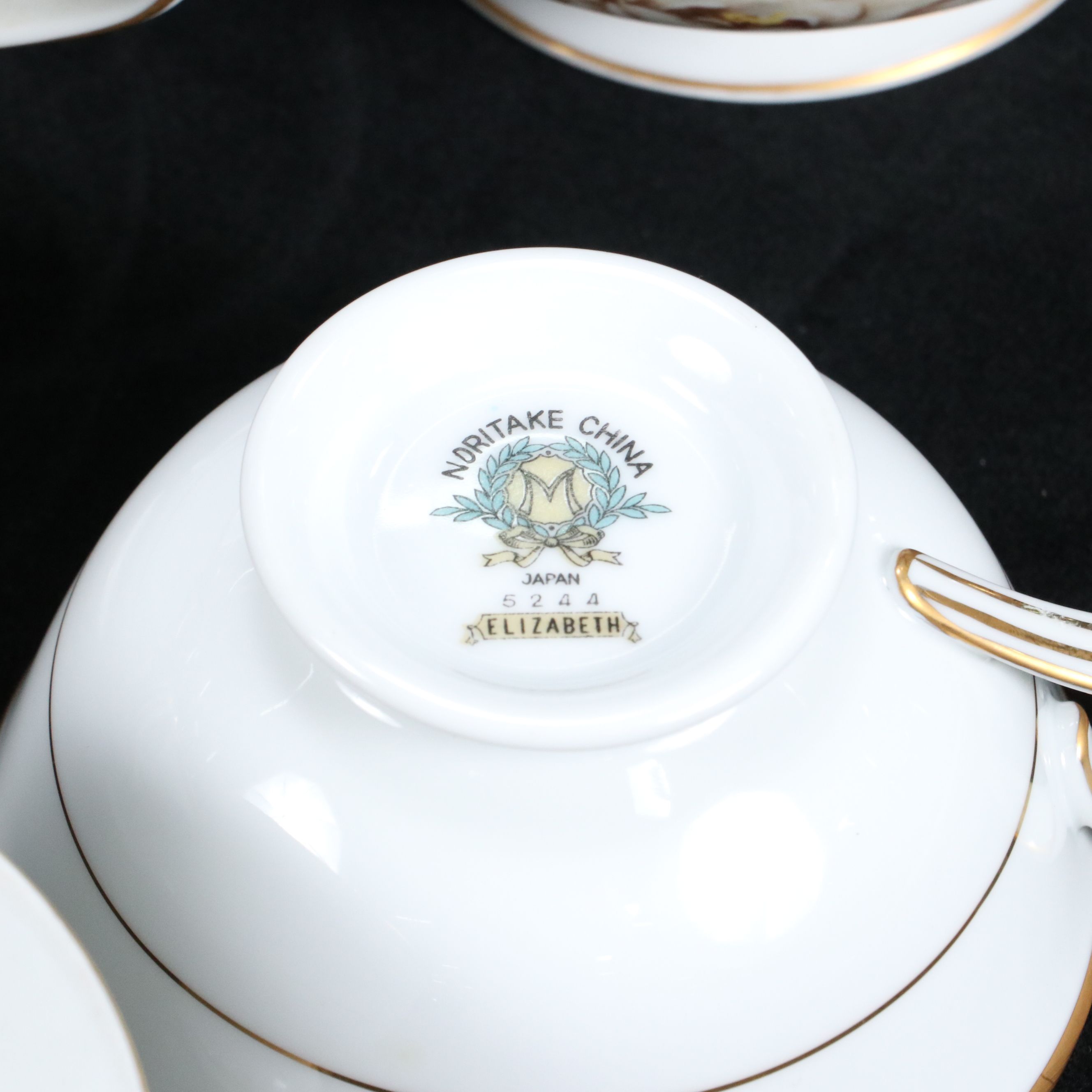 Noritake "Elizabeth" Porcelain Dinnerware and Serving Pieces, 1951–1954