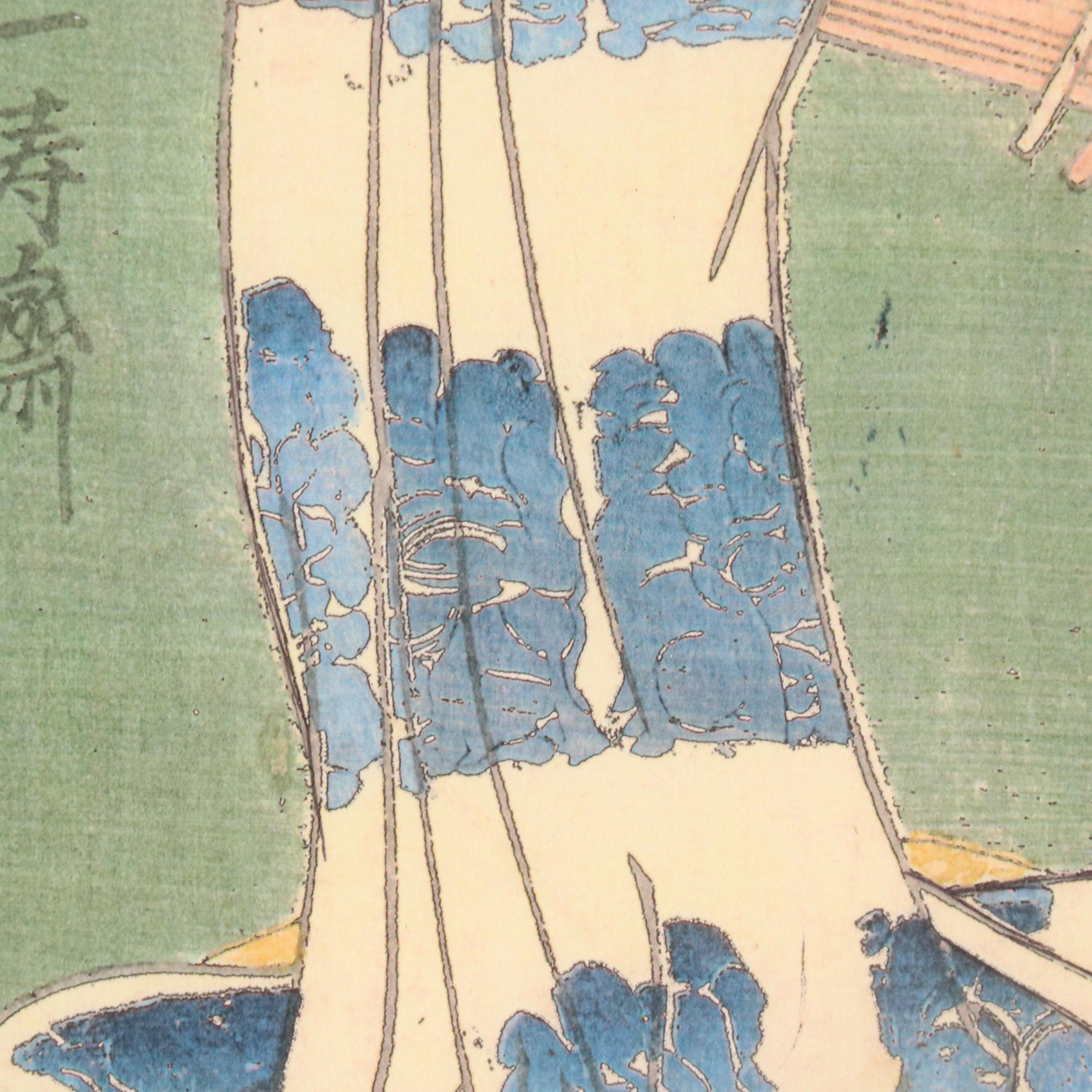 Utagawa Kunisada Japanese Woodblocks Kabuki Theater, 19th Century