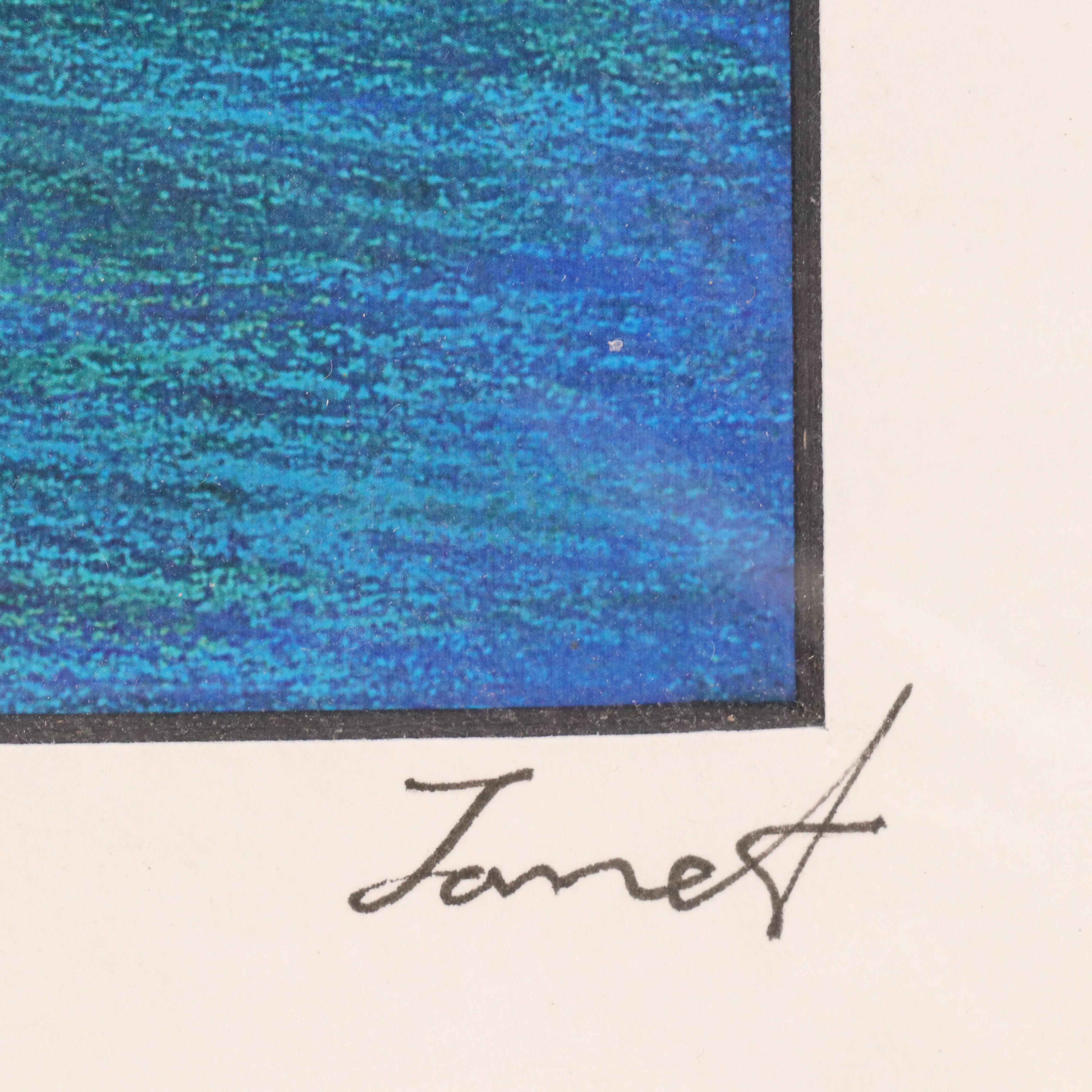 Janet He Giclée "San Francisco" Landscape with Golden Gate Bridge, 21st C.