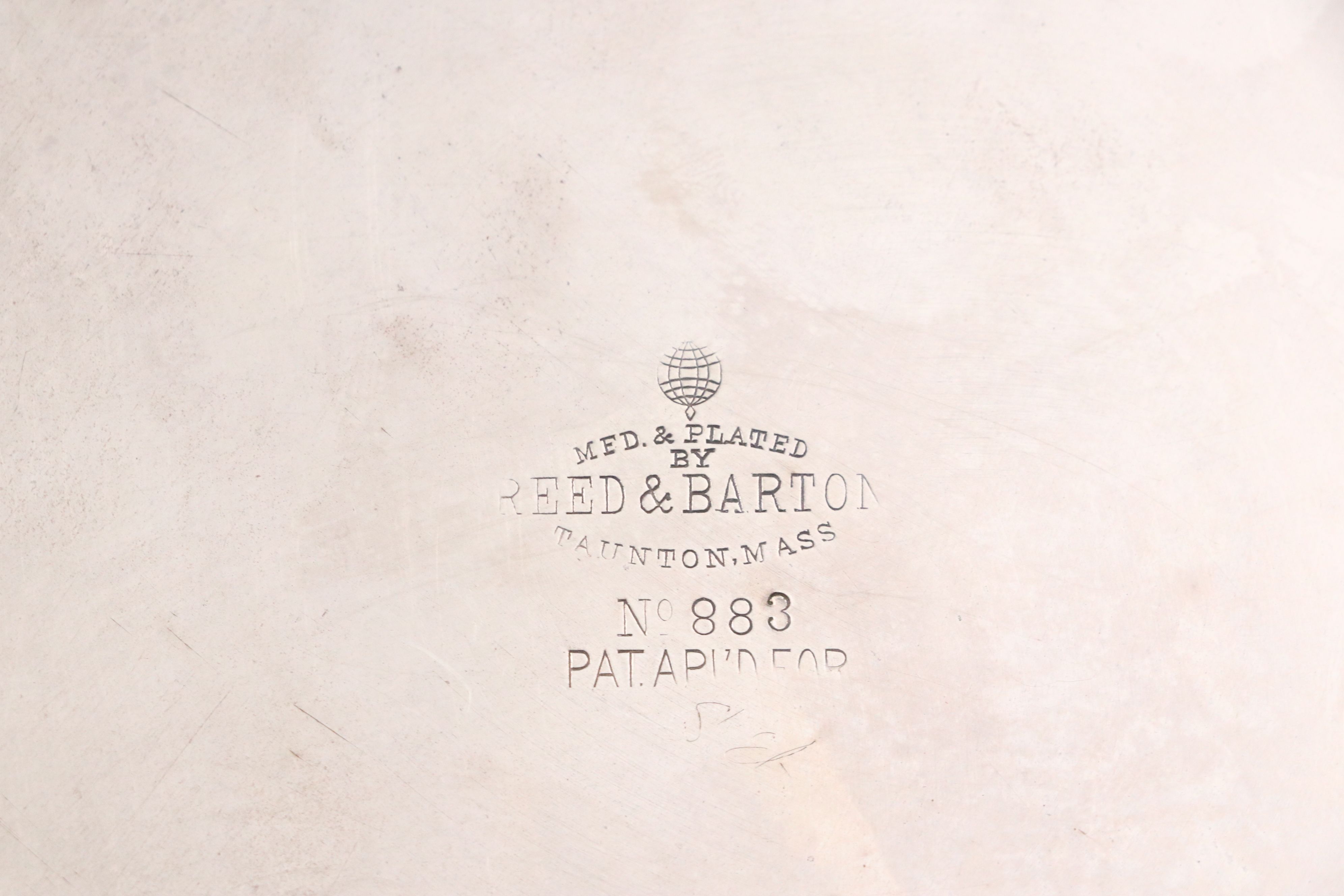 Reed & Barton with Other Silver Plate Serving Dishes, 20th Century