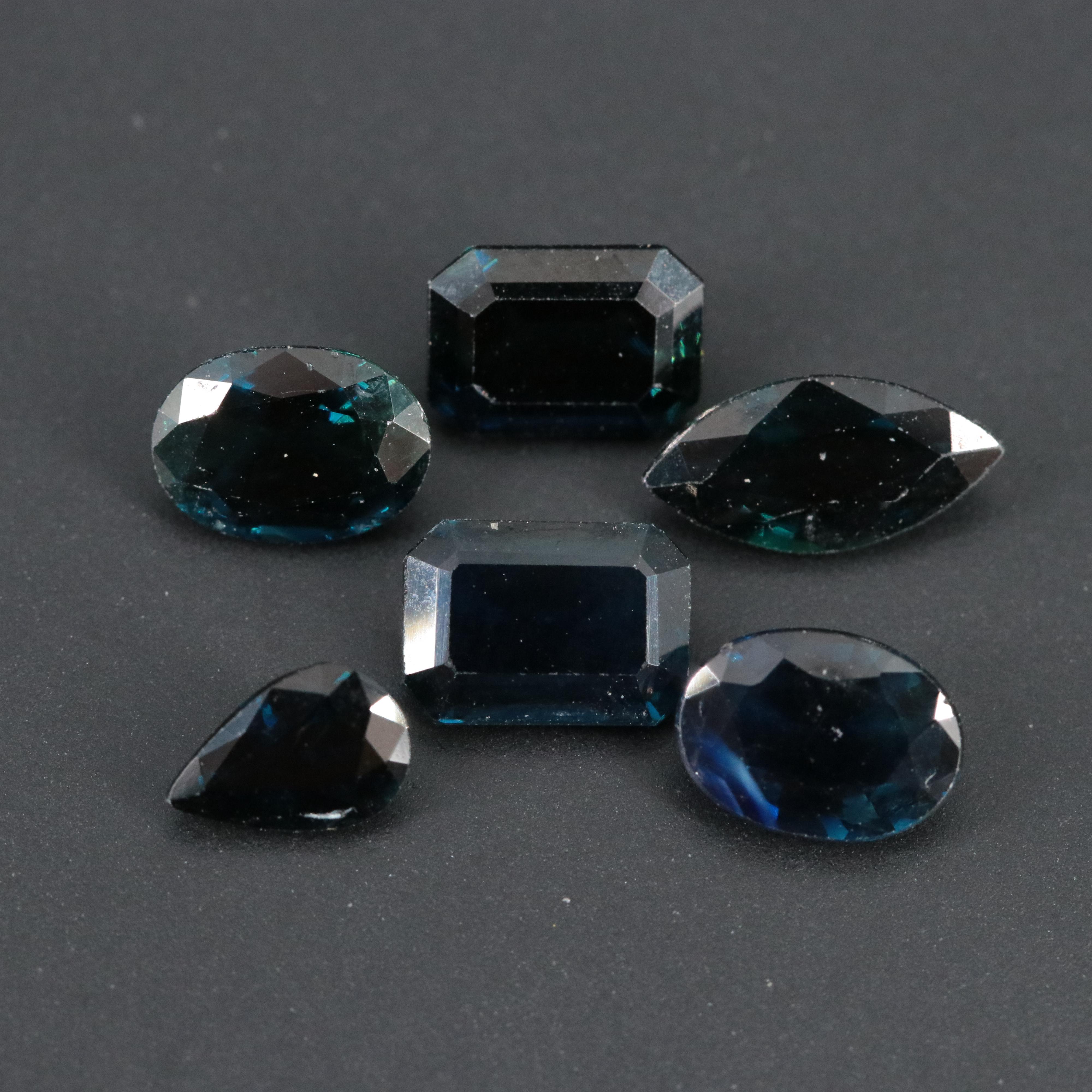 Loose 5.73 CTW Sapphire Lot