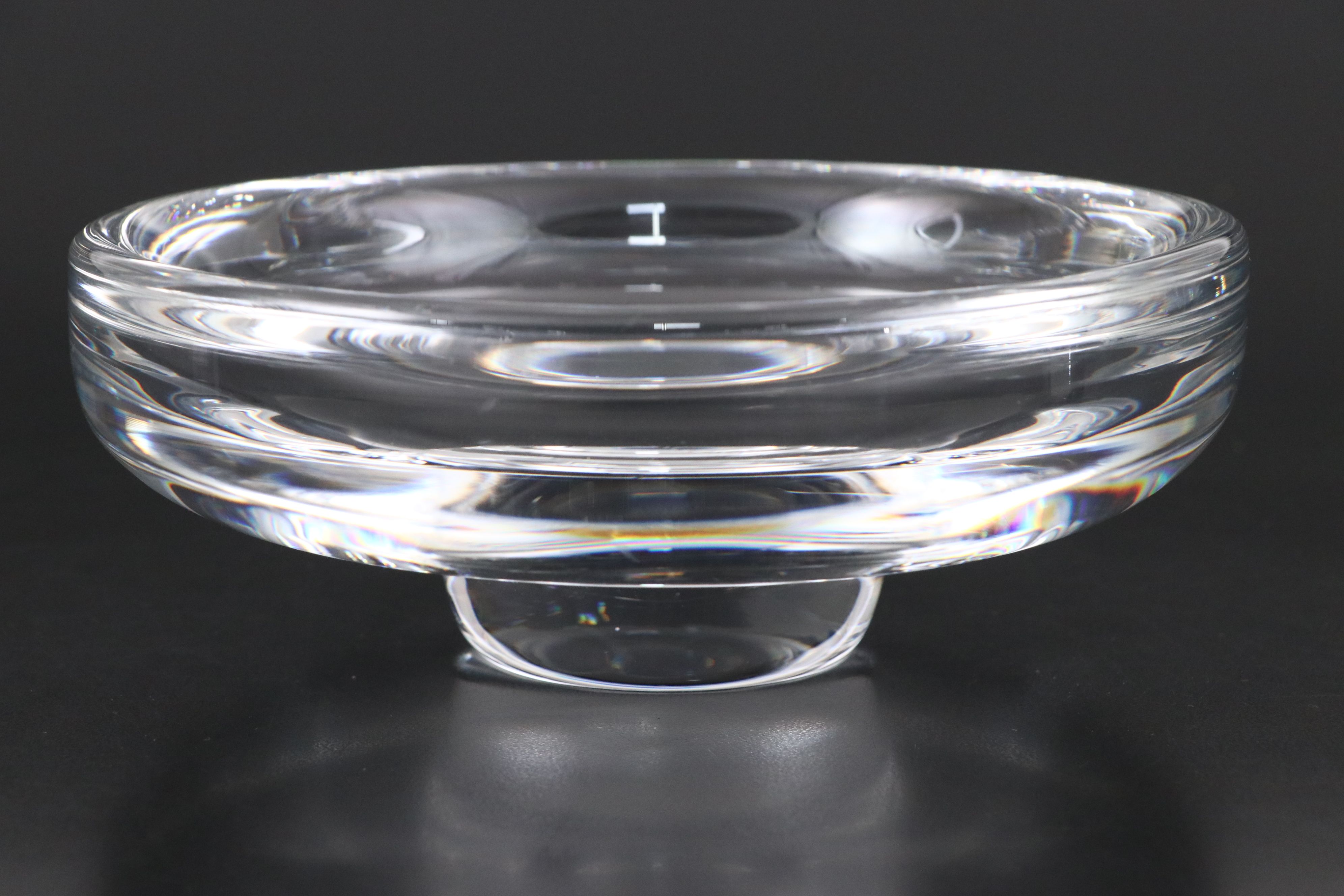 Steuben Art Glass with Orrefors Crystal Bowls and Vase