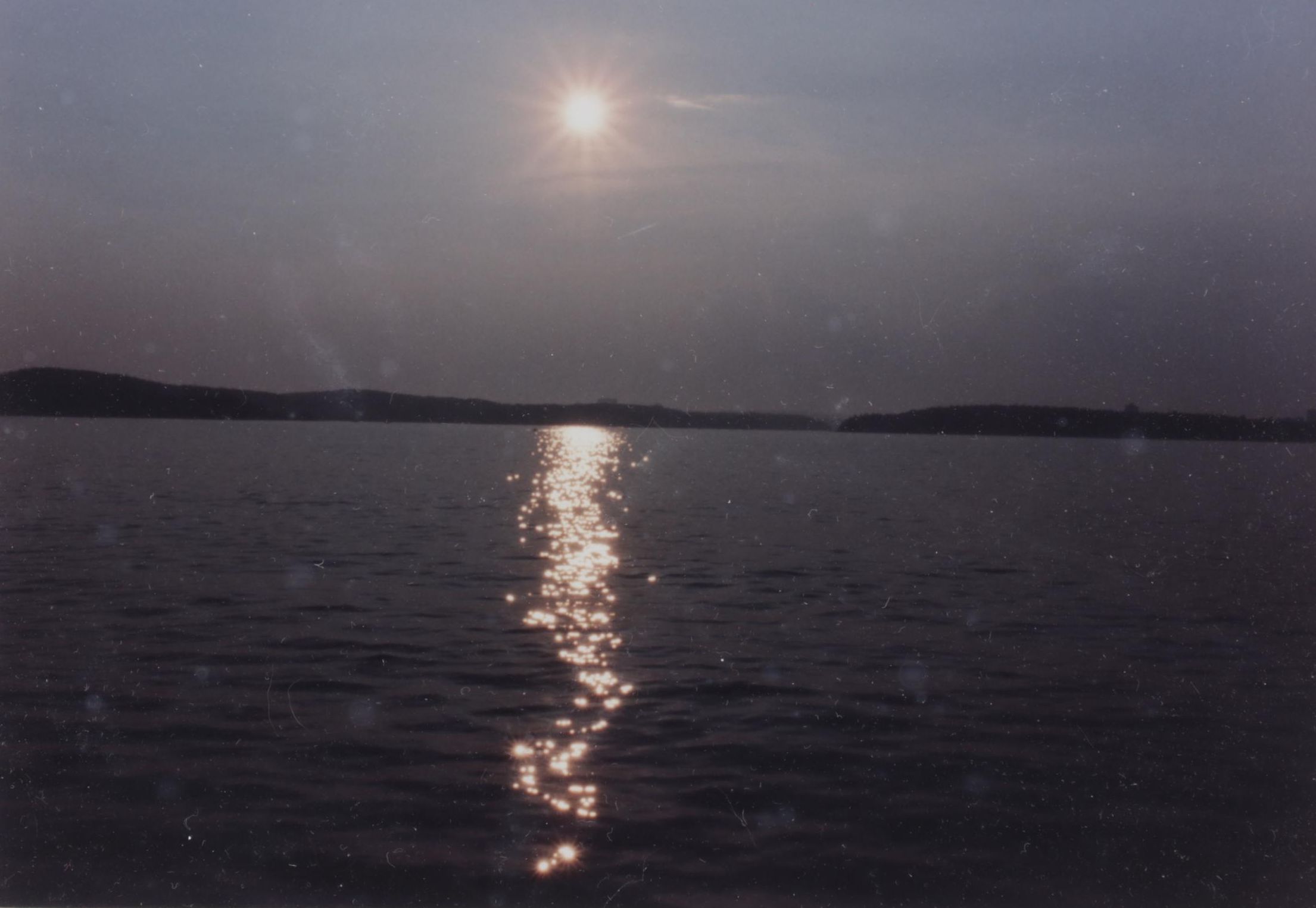 Signed Limited Run Photograph of Evening Sky Over Water, 213/1000