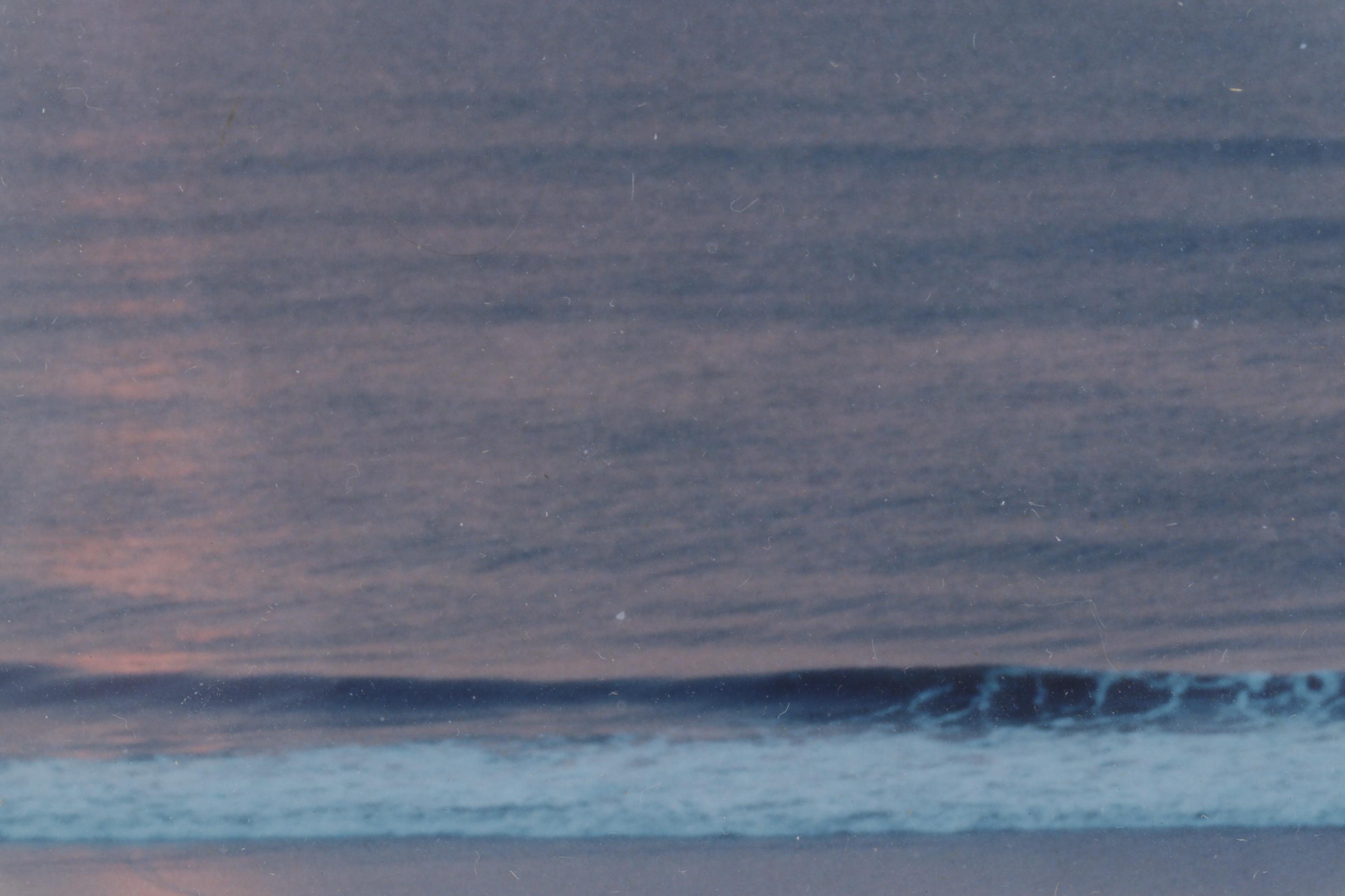 Signed Limited Run Photograph of Beach at Sunset, 467/2000