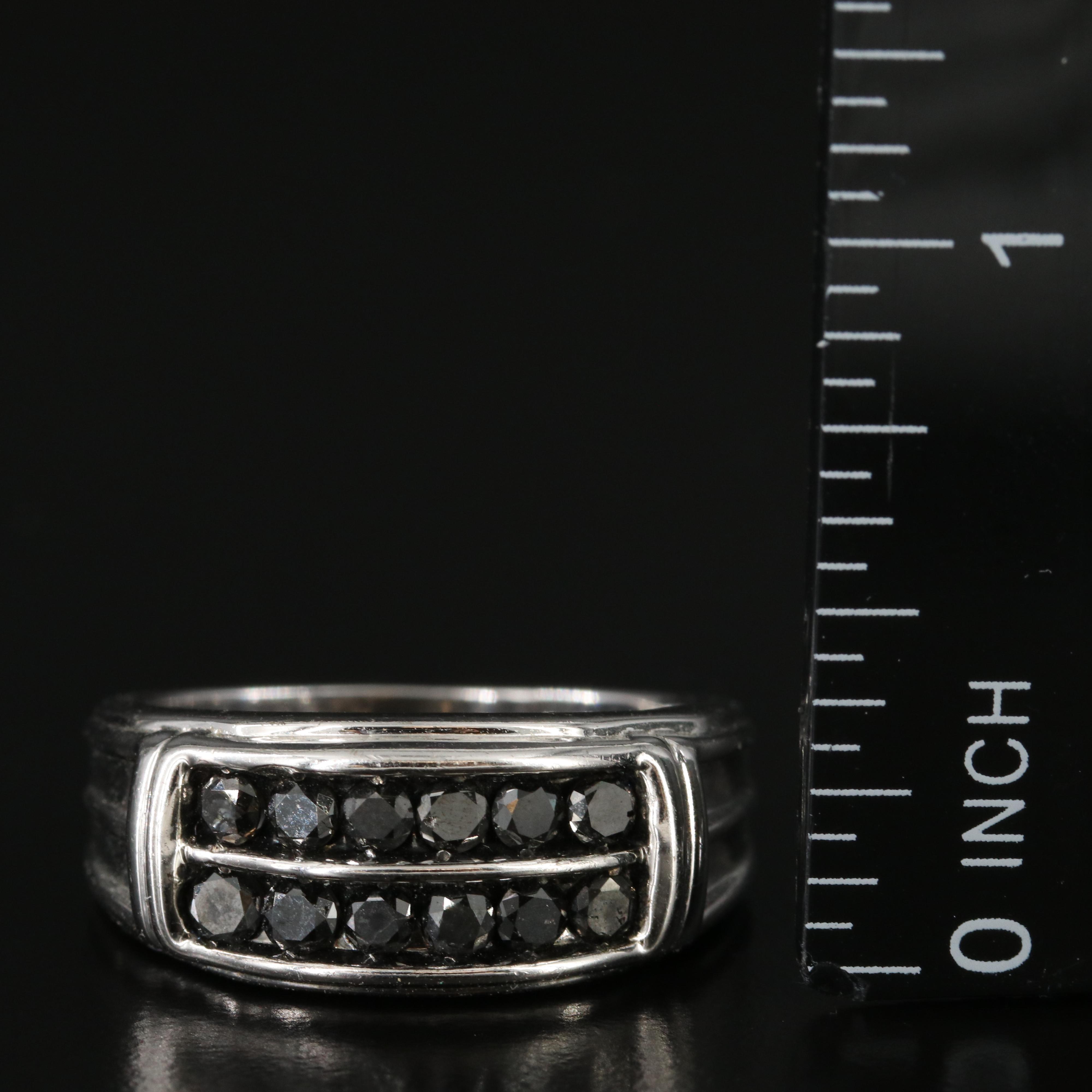 Sterling Diamond Ring