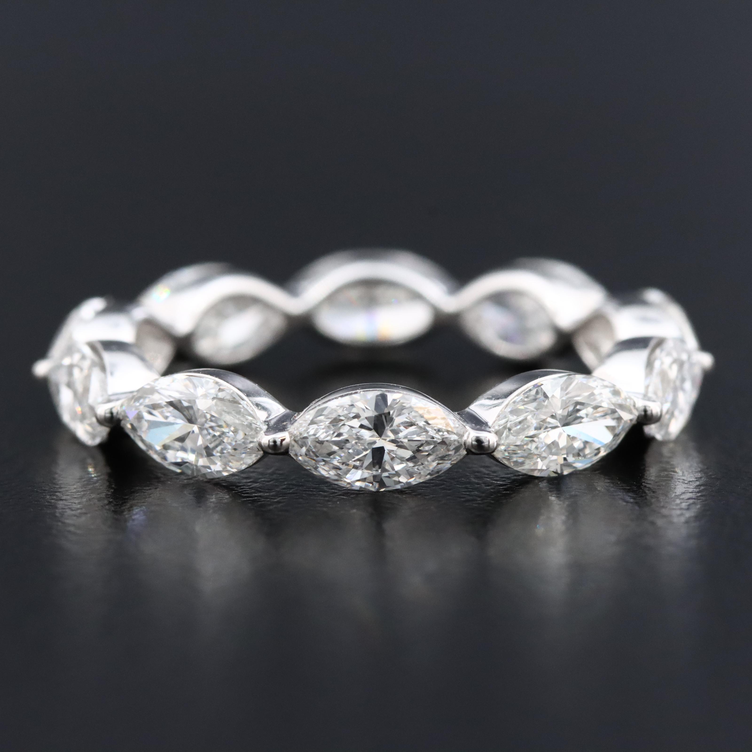 14K 3.00 CTW Lab Grown Diamond Eternity Band