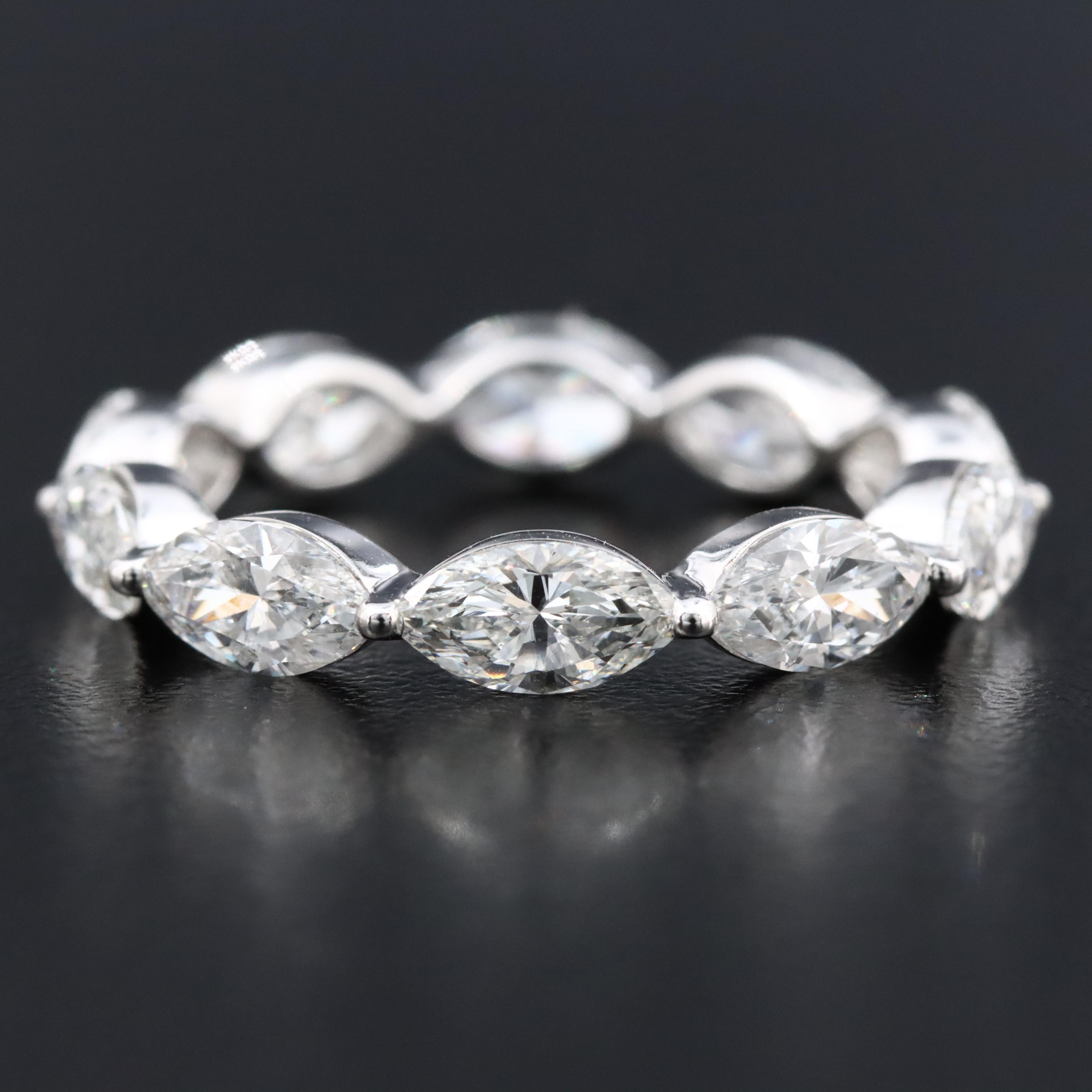 14K 3.00 CTW Lab Grown Diamond Eternity Band