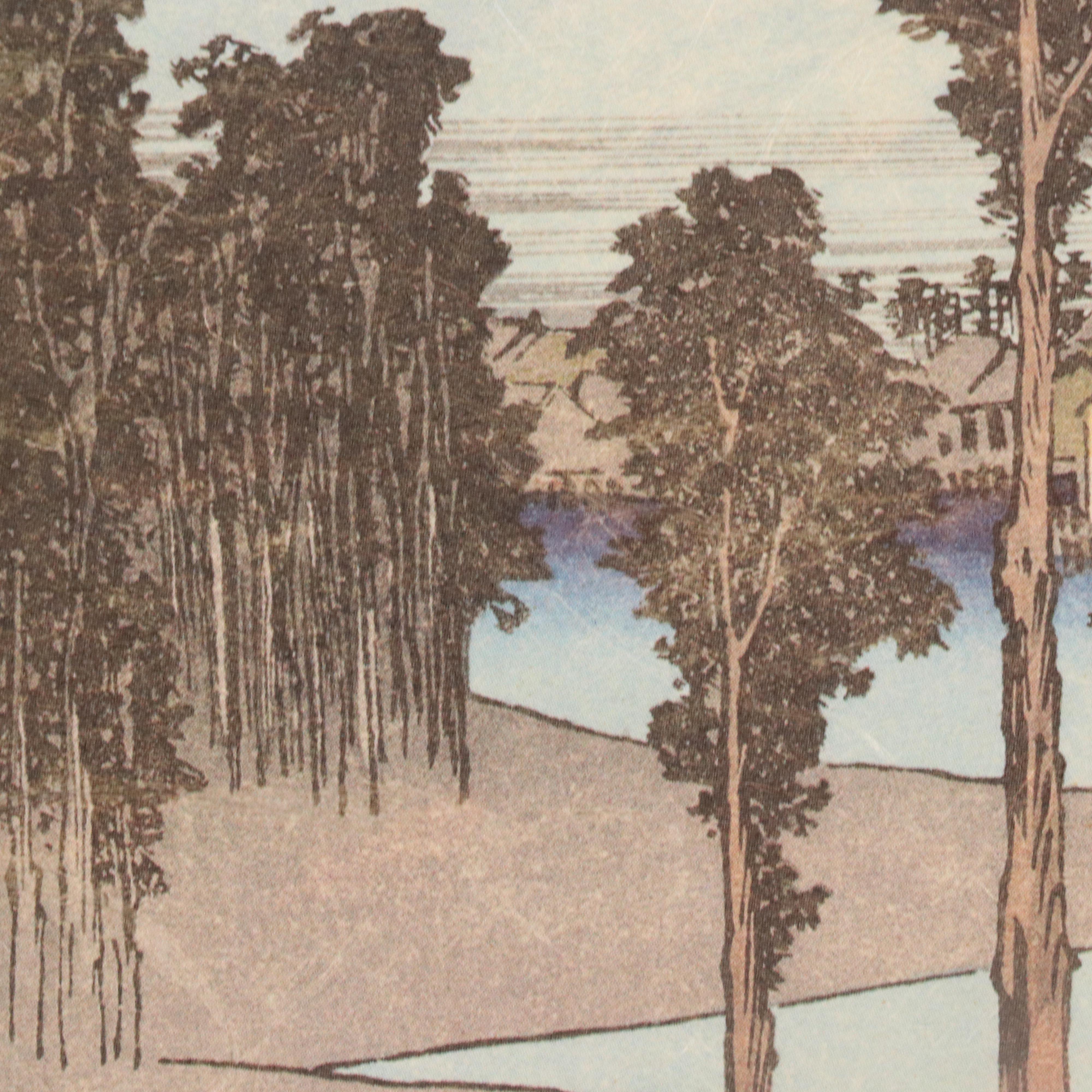 Chinese Jianzhi Folk Paper-Cuts "8 Deities" and Collection of Japanese Prints