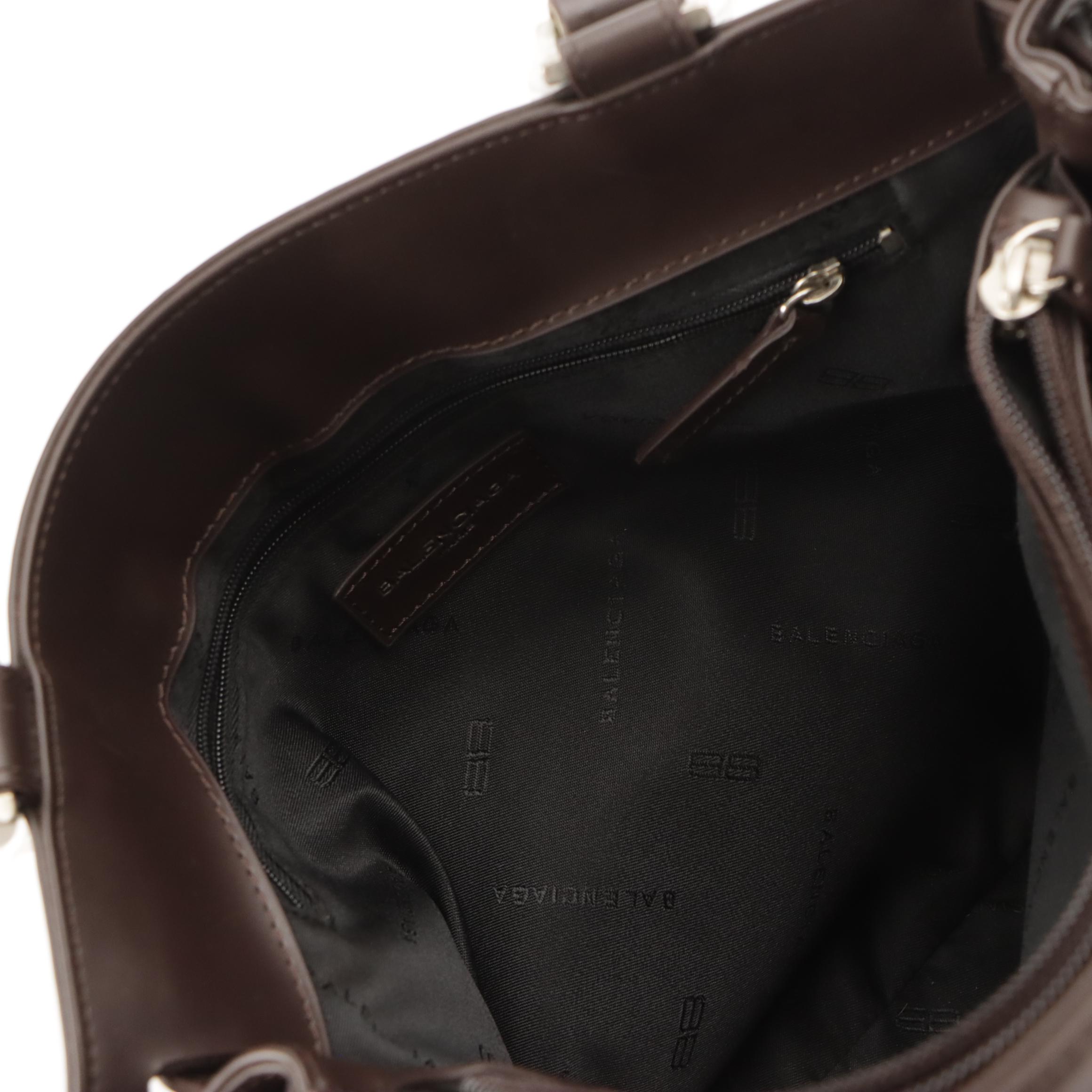 Balenciaga Belted Tote Bag in BB Logo Jacquard Canvas and Leather Trim