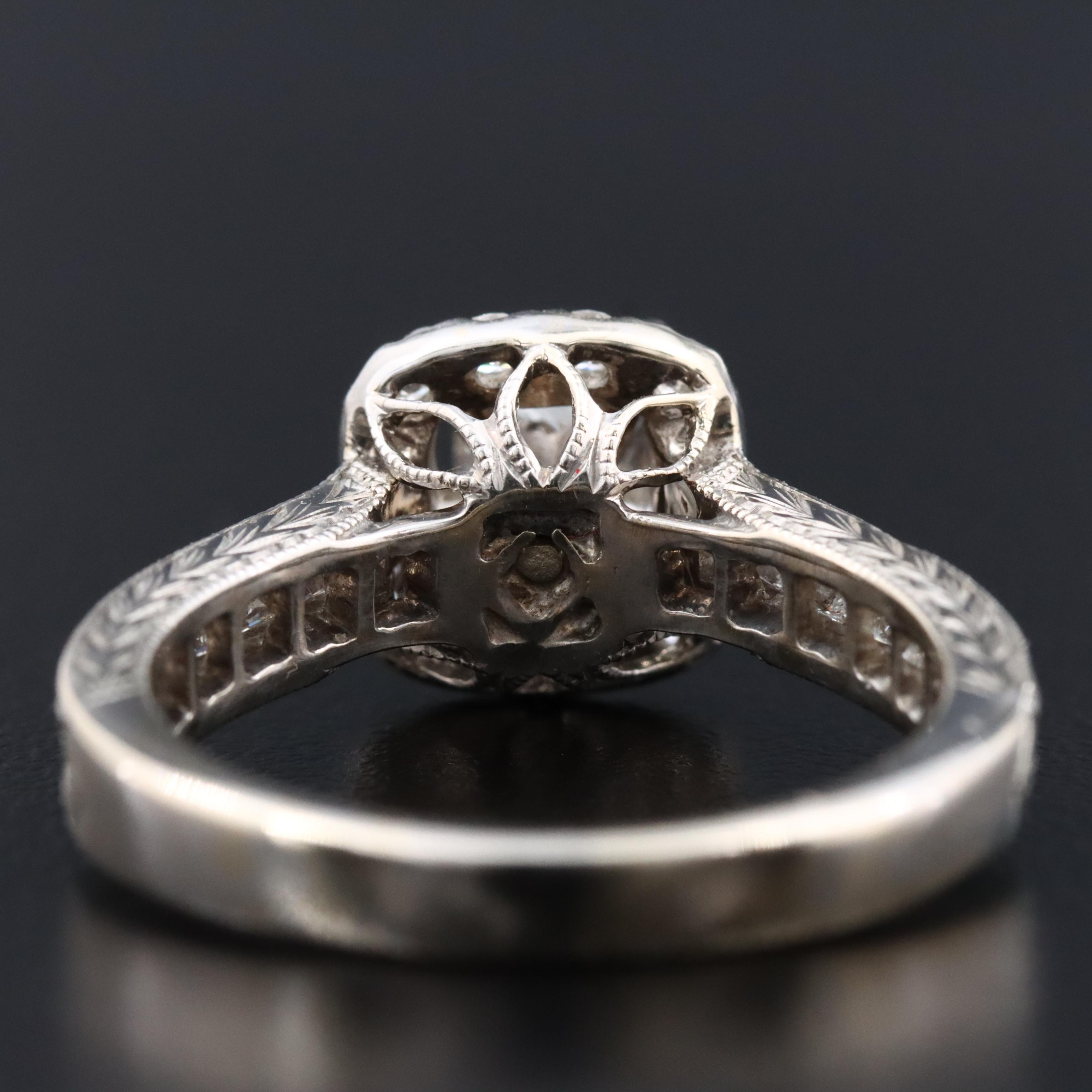 14K 1.71 CTW Diamond Ring Attributed to Neil Lane