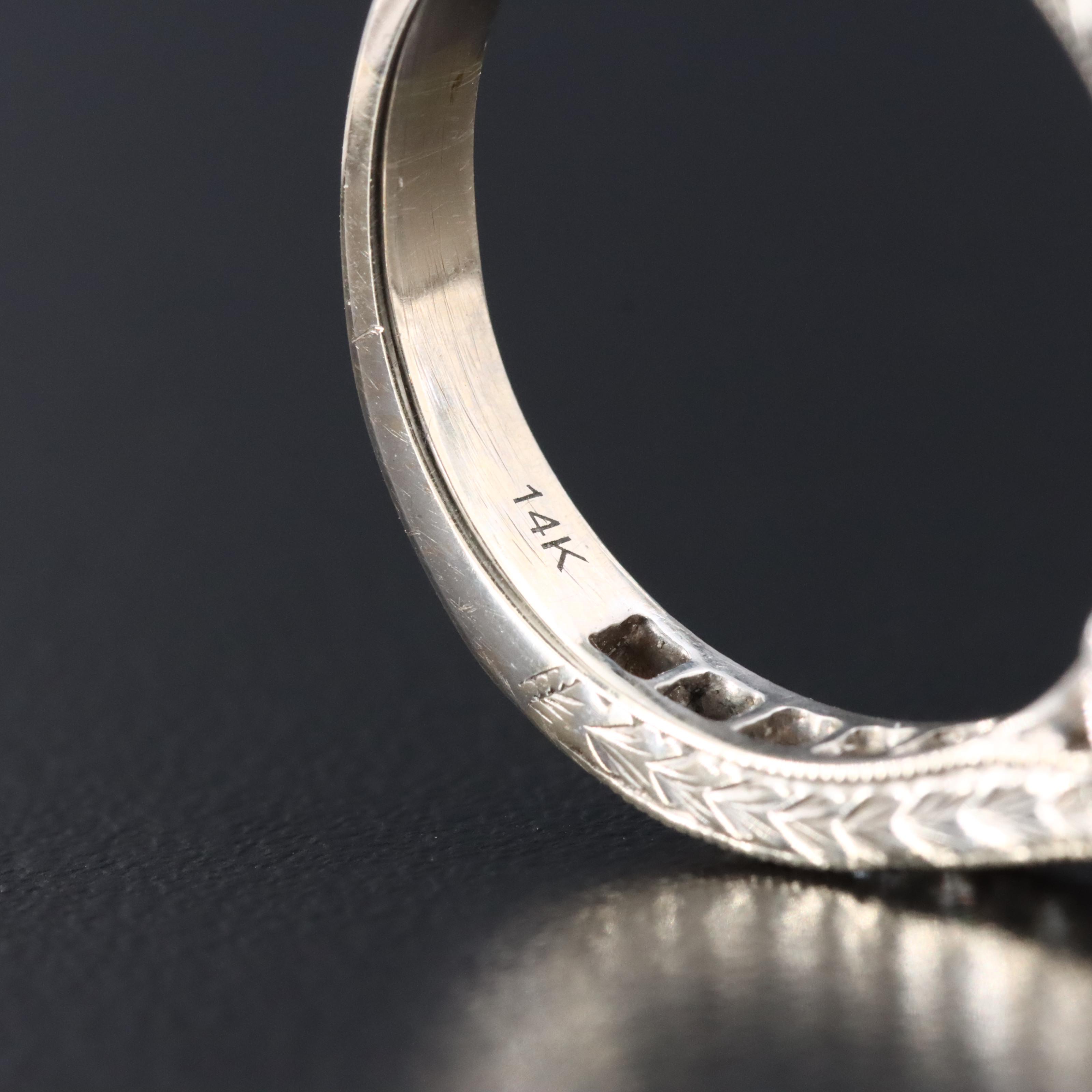 14K 1.71 CTW Diamond Ring Attributed to Neil Lane