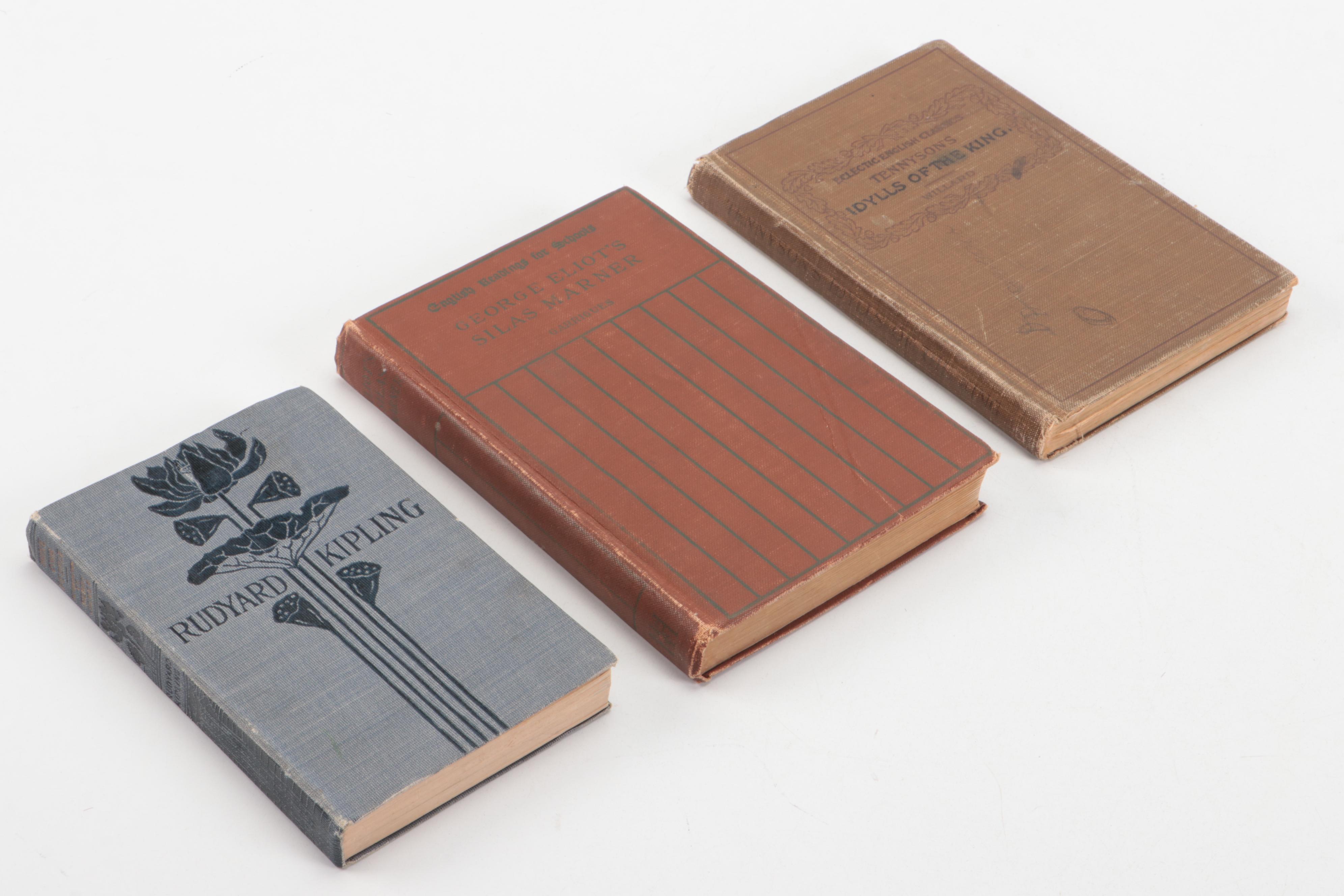 "Crime and Punishment" by Fyodor Dostoevsky with More Literary and History Books