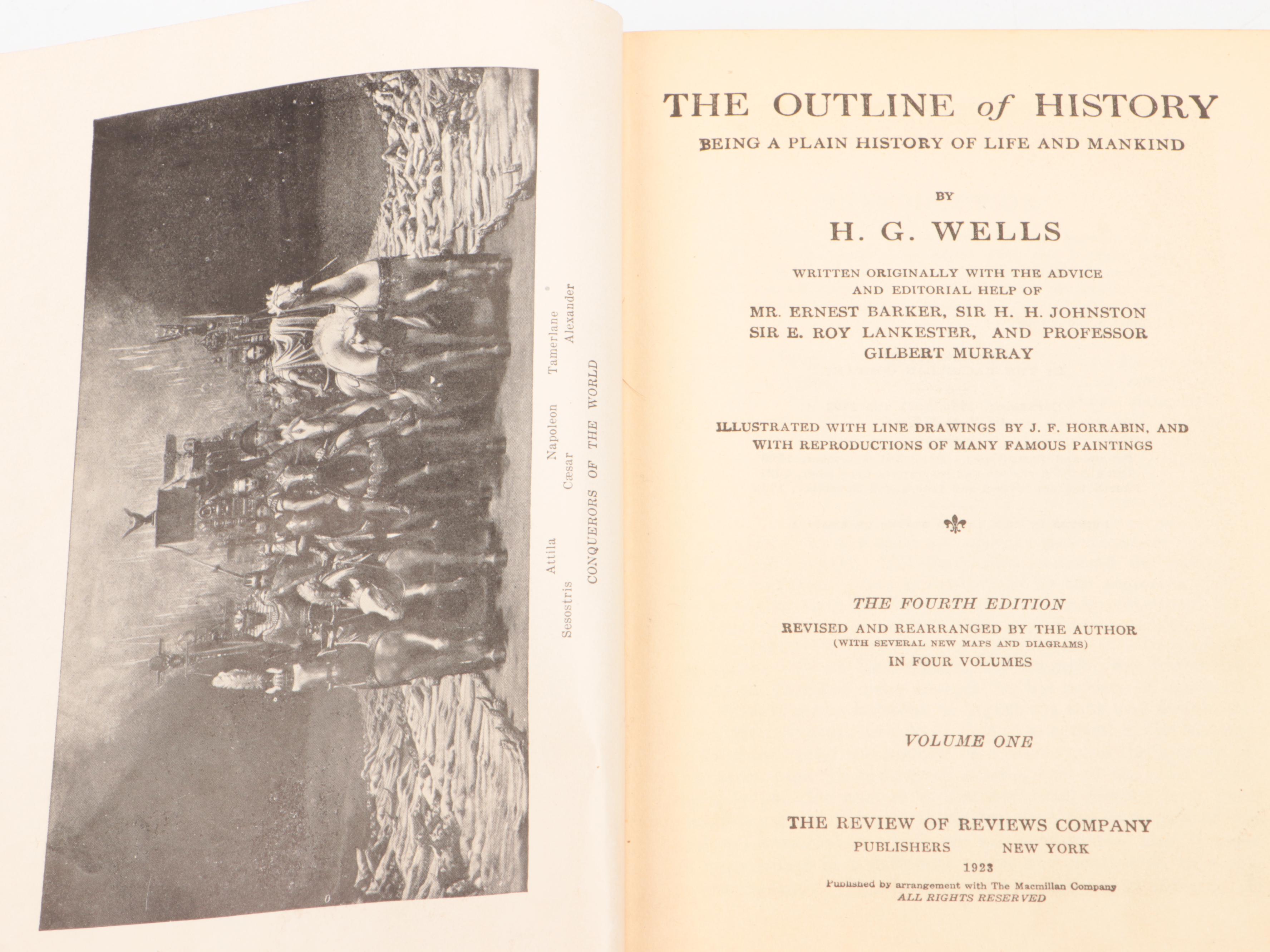 "Crime and Punishment" by Fyodor Dostoevsky with More Literary and History Books