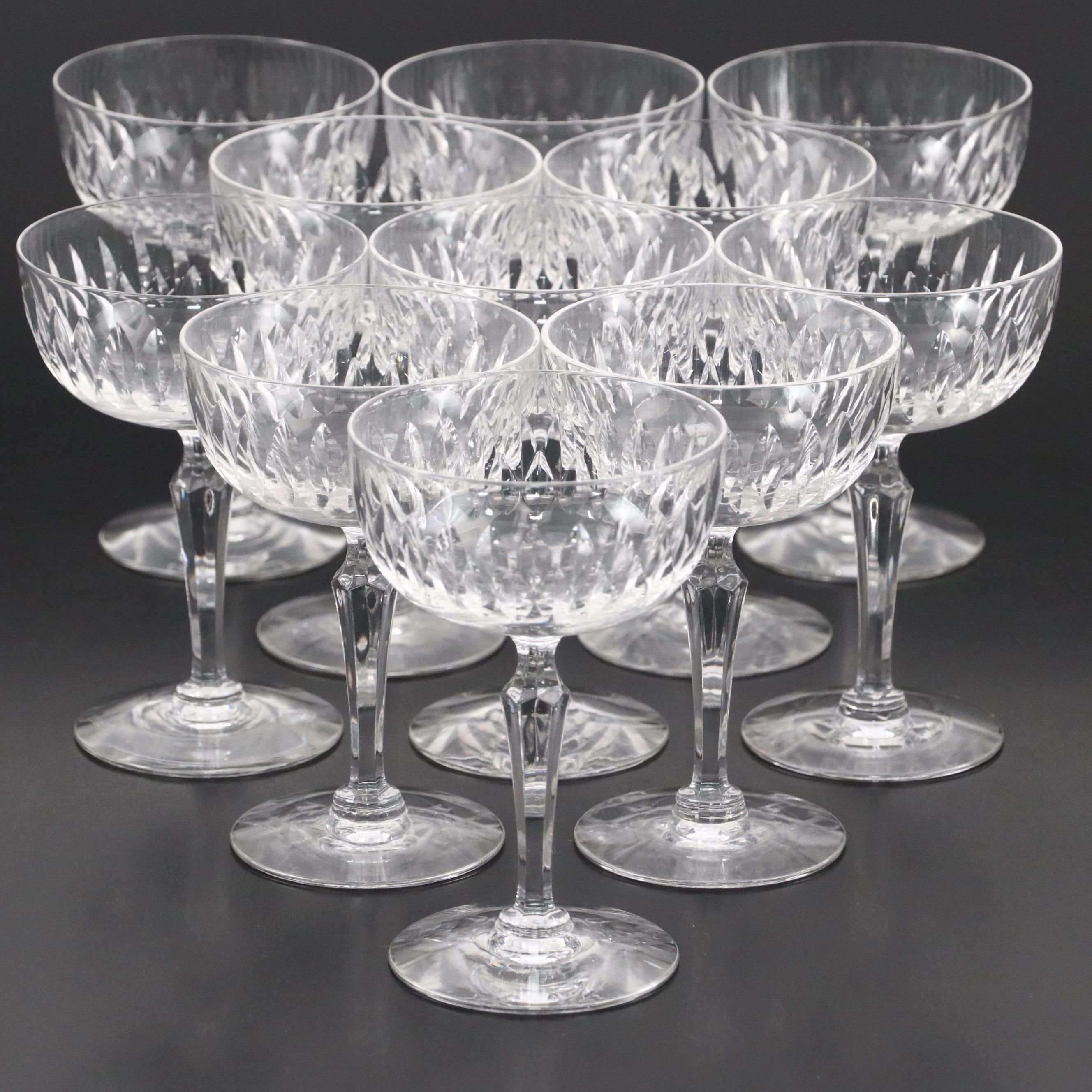 Tiffin-Franciscan "Arlington" Champagne Coupes, 1967-1971