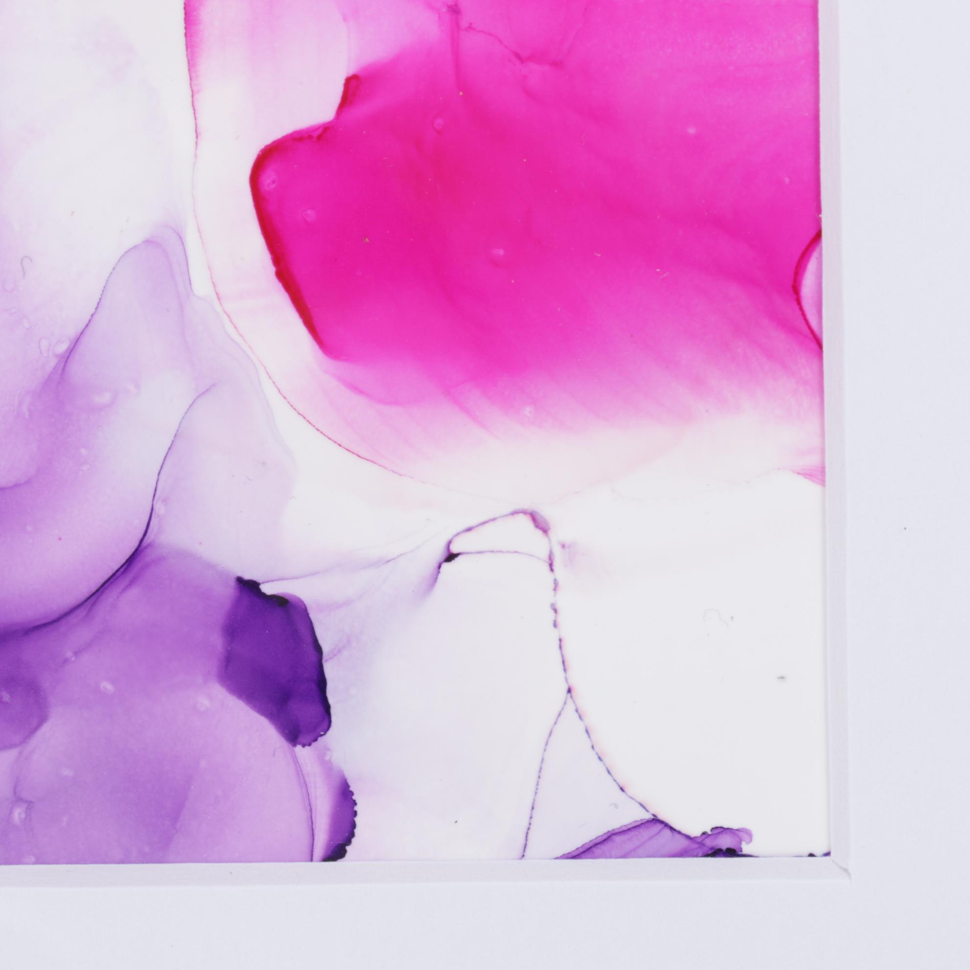 Jena Reif "Mini Paper Original" Mixed Media Painting, 2025