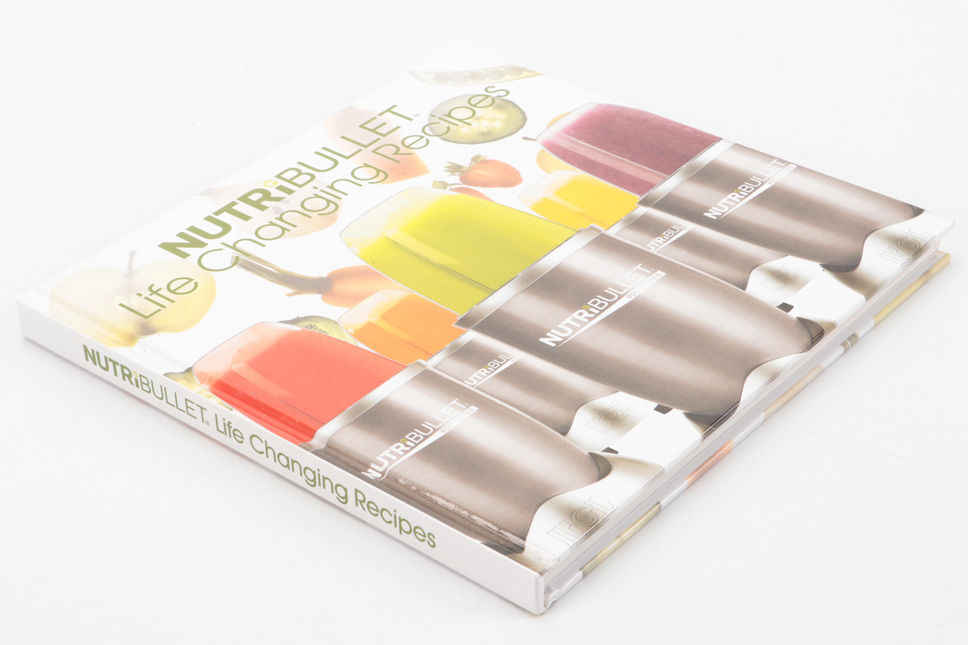 First Edition "Blue Ginger" by Ming Tsai and Arthur Boehm with Nutribullet Book