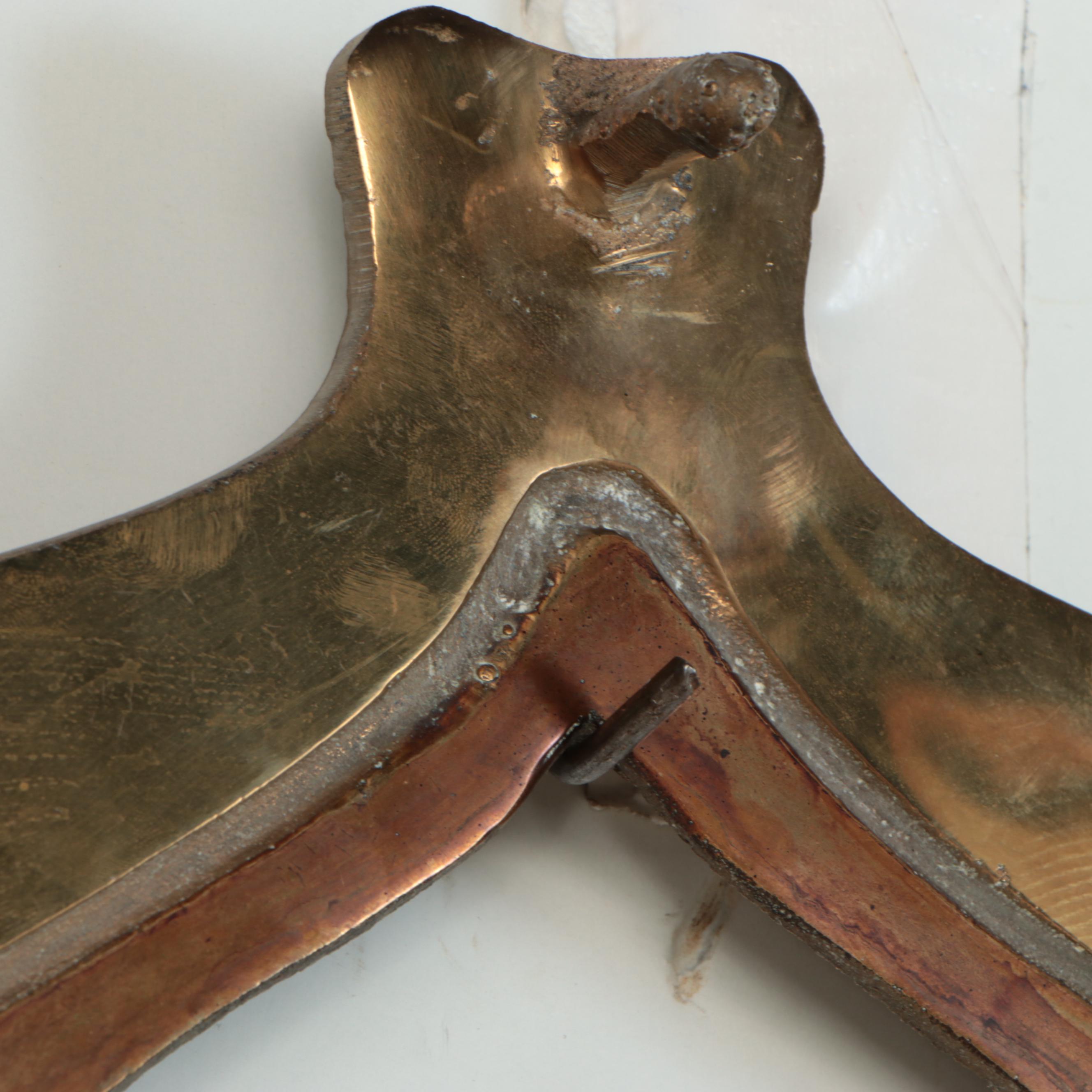 Macramé and Brass Wall Hanging