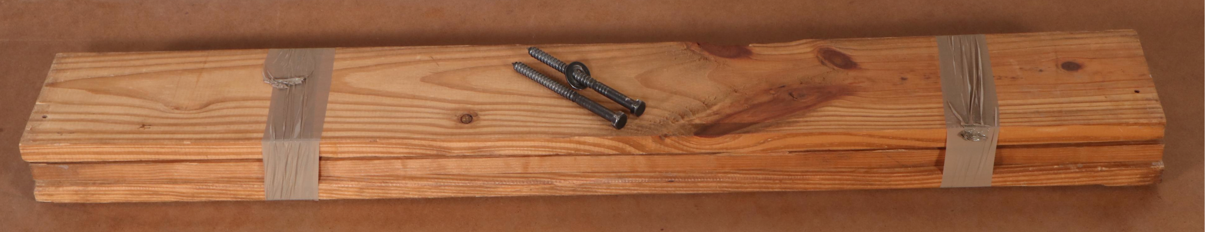 Rustic Pine Twin Bed Frame