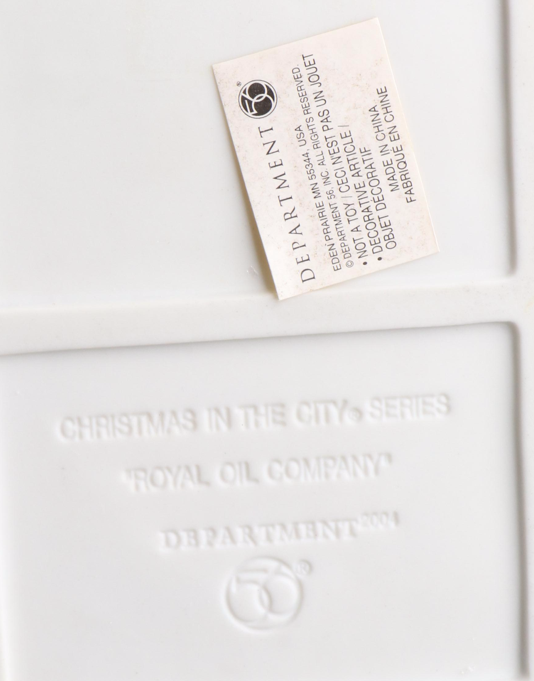 Department 56 "The Dockhouse" with Other Houses and Village Accessories