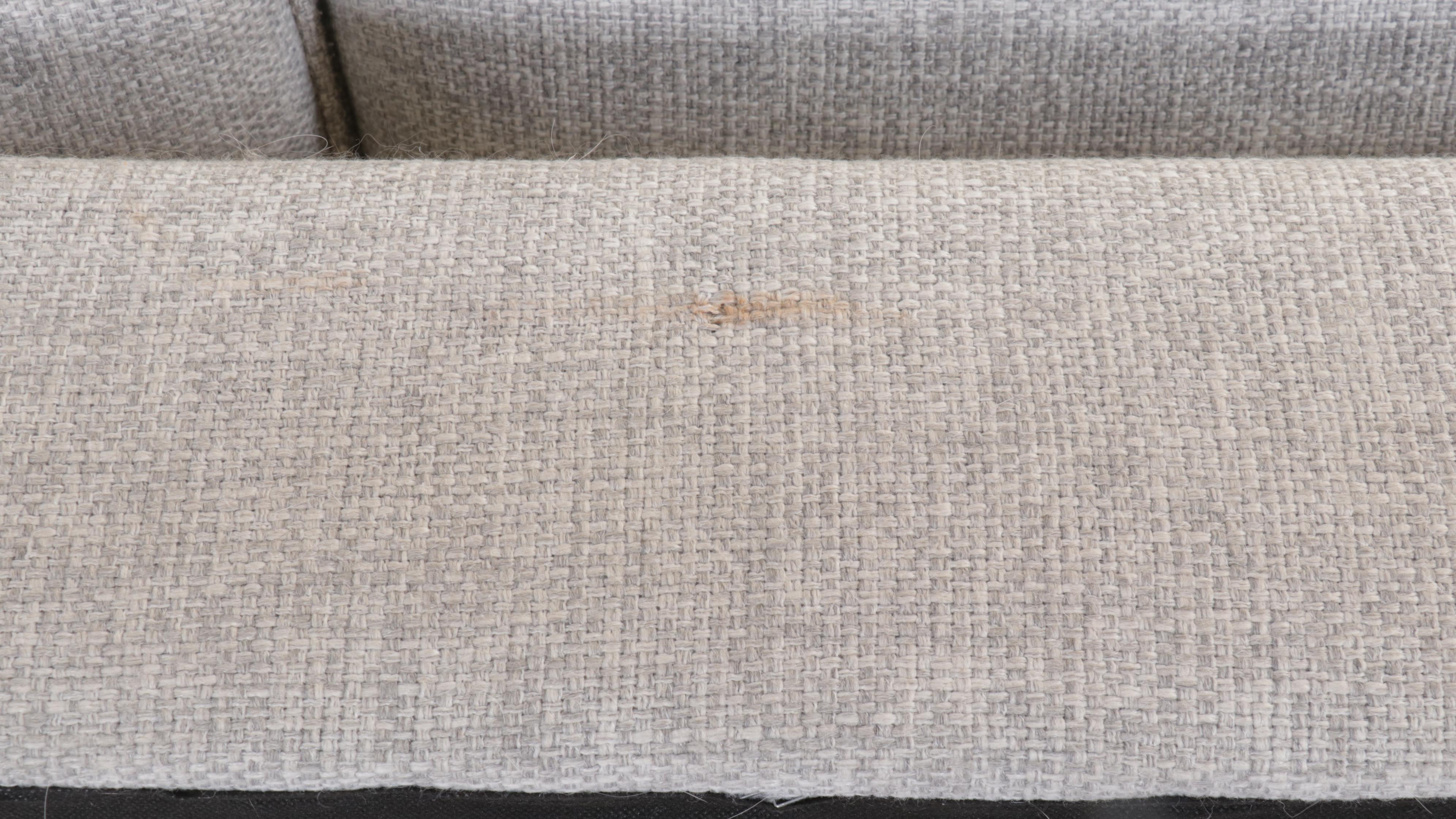 Contemporary Bernhardt Sofa with Chenille Upholstery