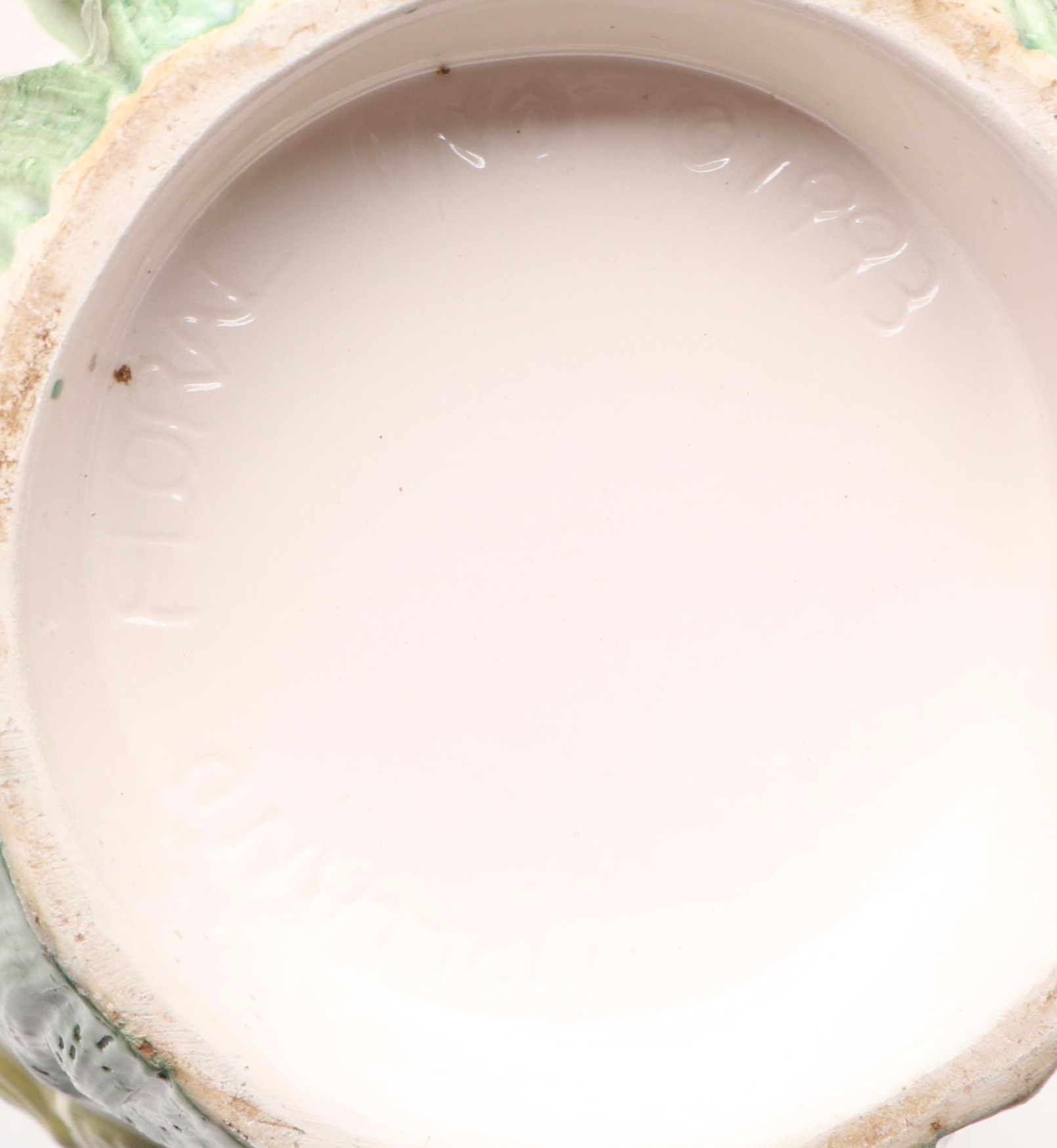 Hull with Other Ceramic Planters and Bottle Vase