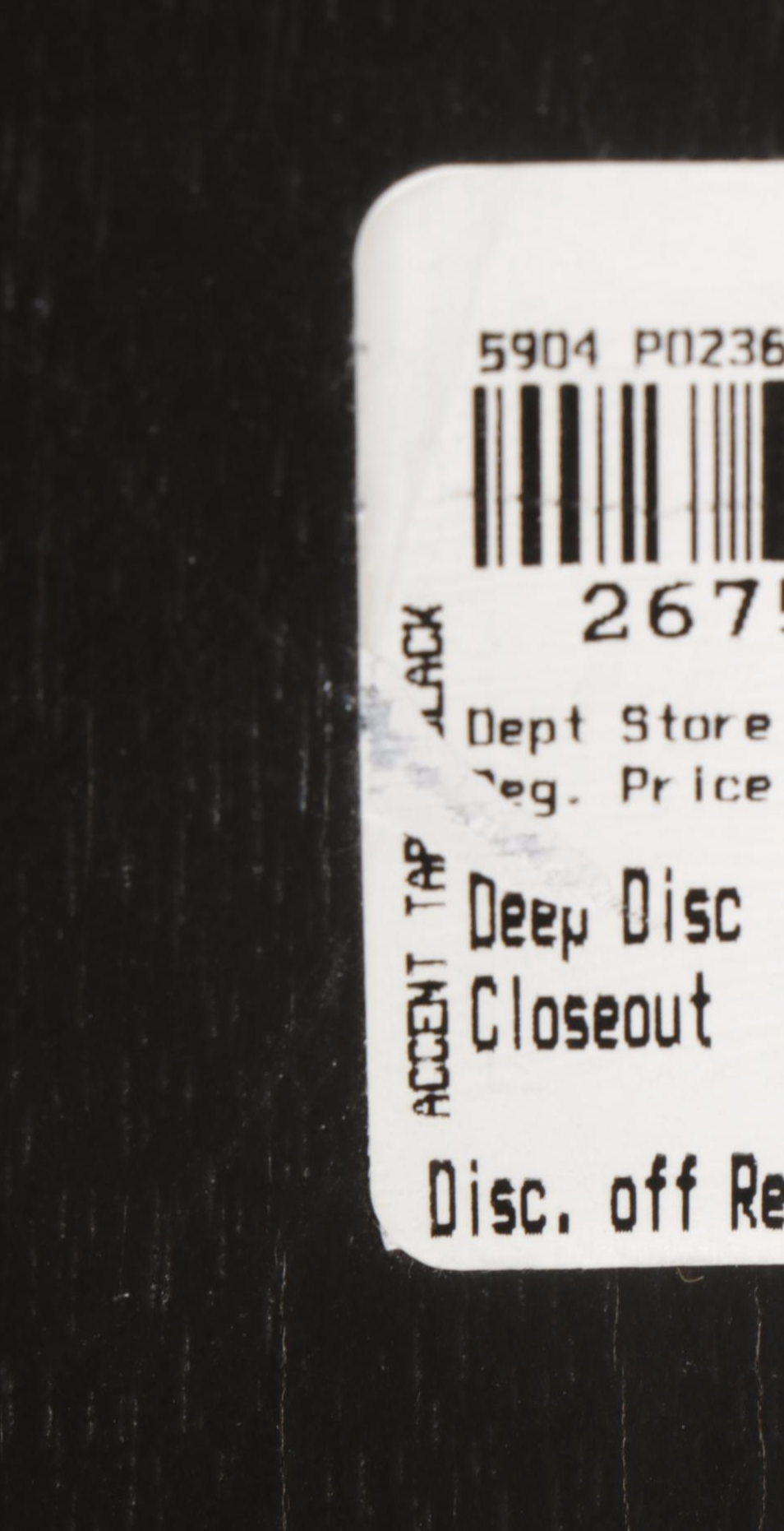 Neoclassical Ebonized Wood Accent Table, 21st Century